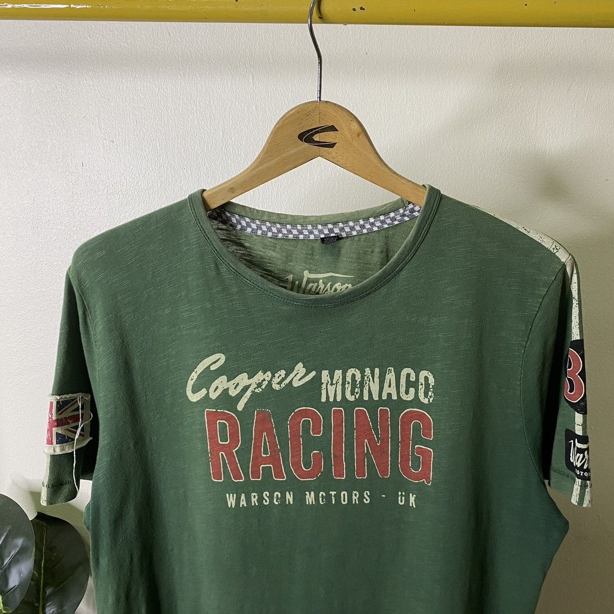 Vintage Y2K Warson Motors Racing Team Fine Racing Equipment Tee Size US M / EU 48-50 / 2 - 2 Thumbnail