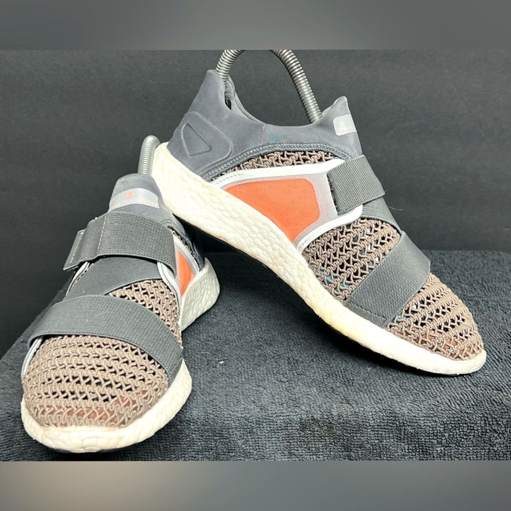Adidas Adidas Stella McCartney x Pureboost Brown Stone Women Size 6.5 Gray Shoes Mens Womens Girls Boys Size US 7 / IT 37 - 3 Thumbnail