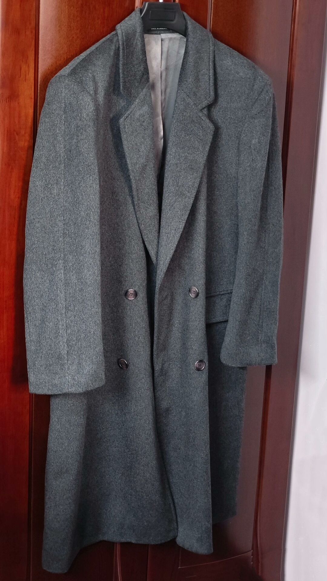 Japanese Brand Tibbett Double-Breasted Cashmere Coat Size US M / EU 48-50 / 2 - 1 Thumbnail