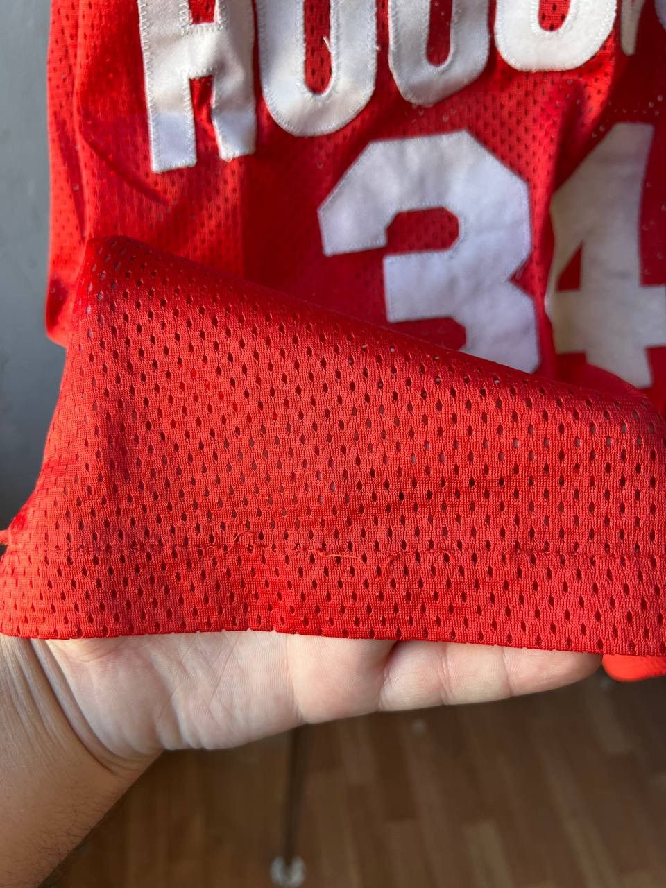 VERY RARE! 1970/80 HOUSTON ROCKETS #34 SPALDING JERSEY SZ S