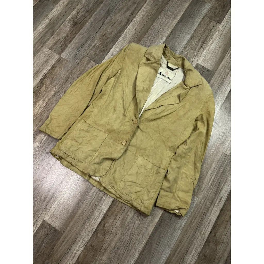 Aquascutum Aquascutum Leather Suit Jacket Size: 44 fit XL Size XL / US 12-14 / IT 48-50 - 2 Thumbnail