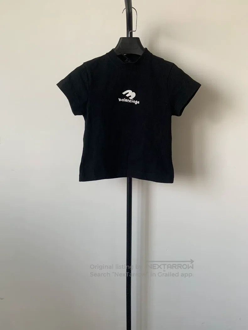Balenciaga Balenciaga Letter Logo Printed Round Neck Short Sleeve T-S Size M / US 6-8 / IT 42-44 - 1 Thumbnail