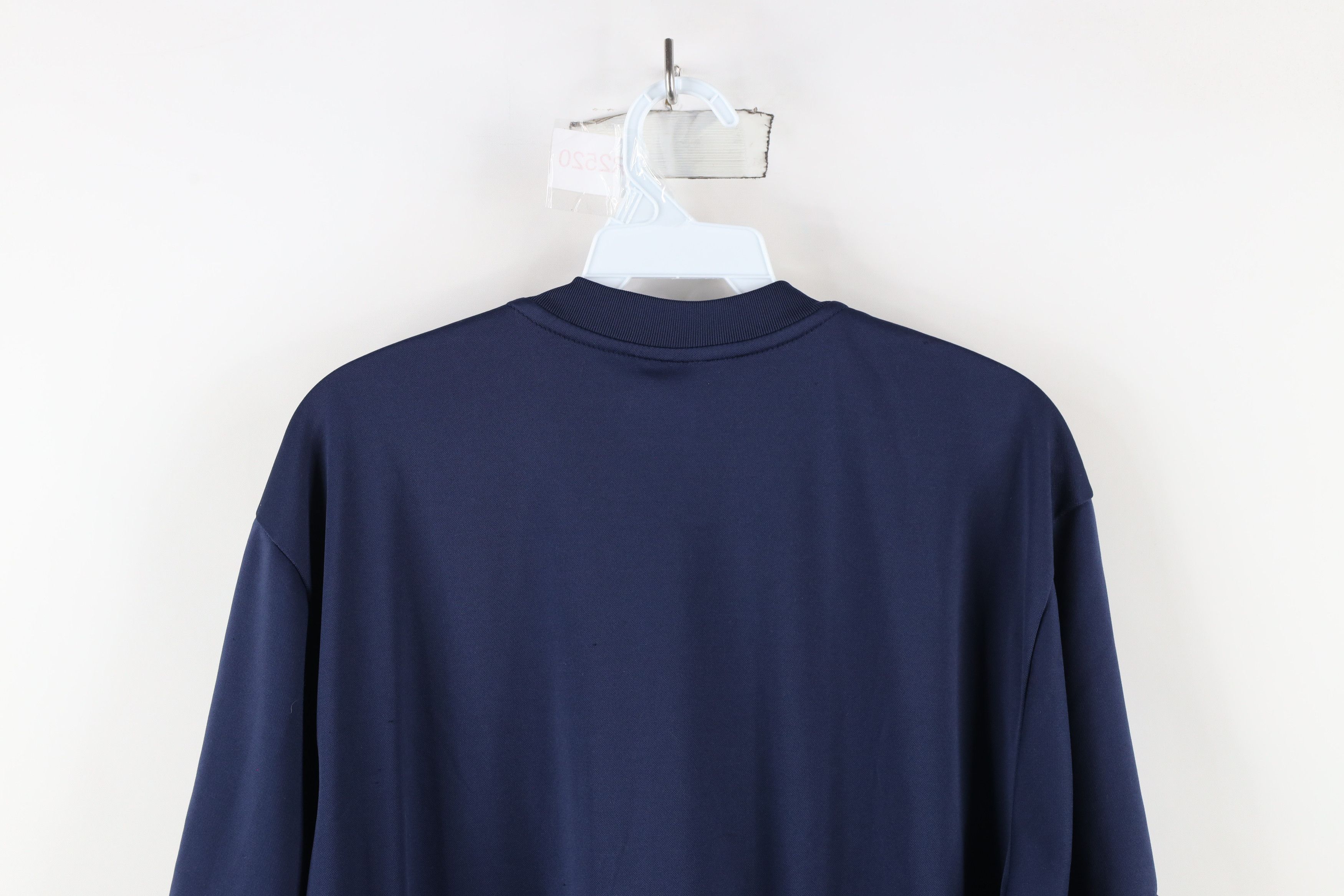 Nike × Vintage Vintage 90s Nike Mini Swoosh Knit Short Sleeve T-Shirt USA Size US M / EU 48-50 / 2 - 12 Thumbnail