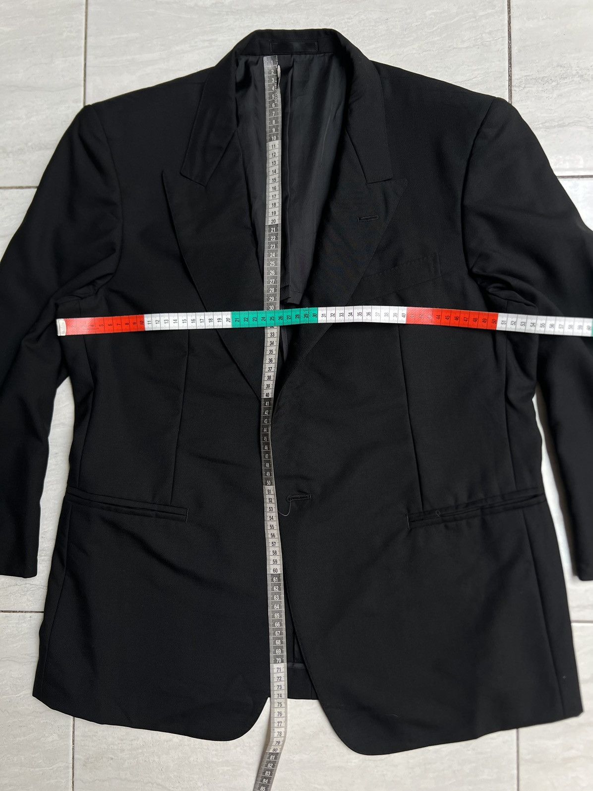 Burberry BURBERRYS Black Suit Blazers Size US M / EU 48-50 / 2 - 2 Thumbnail