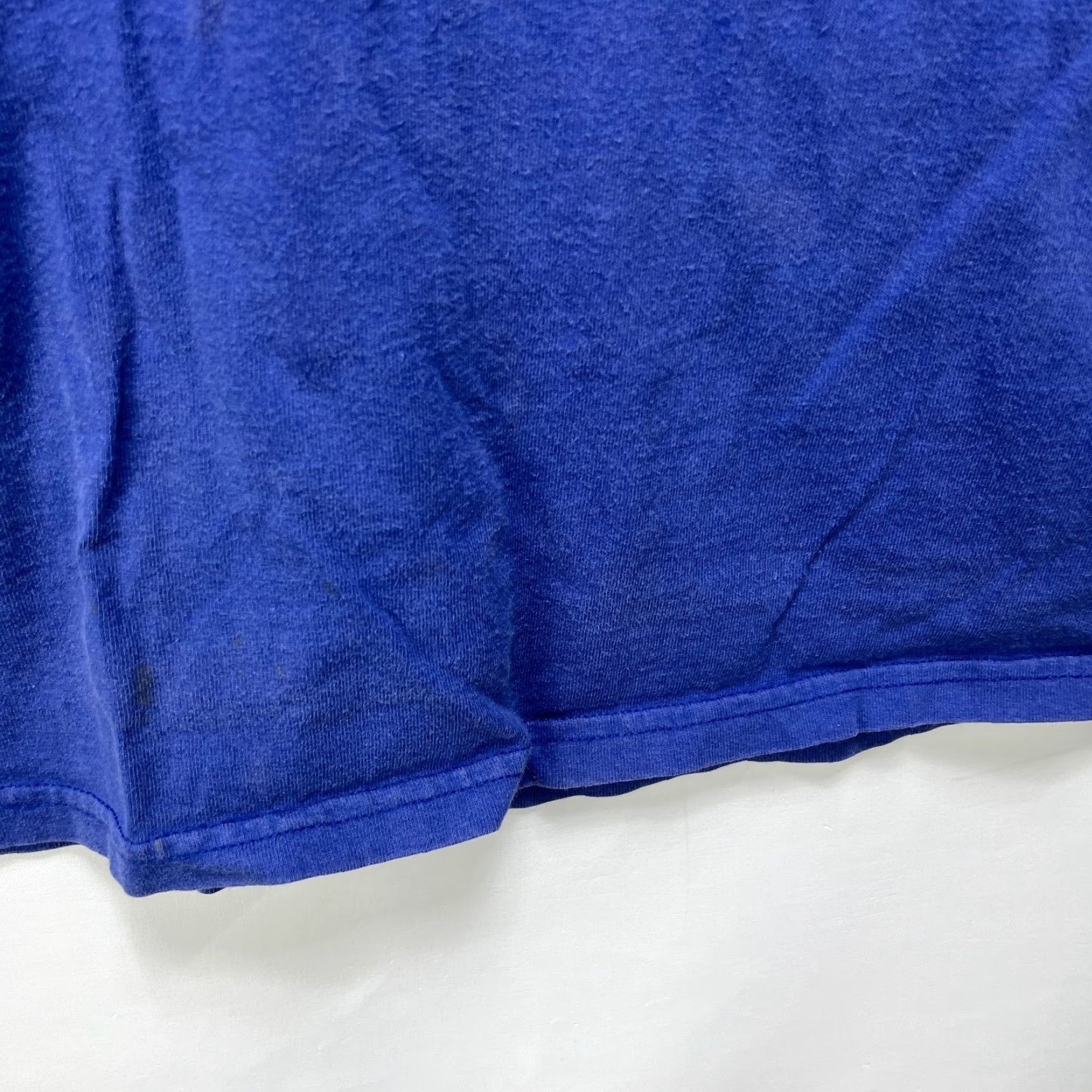 Nike VINTAGE Nike Bubble Letter Spellout Y2K Graffiti T Shirt M Skater Rare Blue Cotton Logo 90s Men Short Sleeve Mock Neck Nike Air 2000s Size US M / EU 48-50 / 2 - 6 Thumbnail