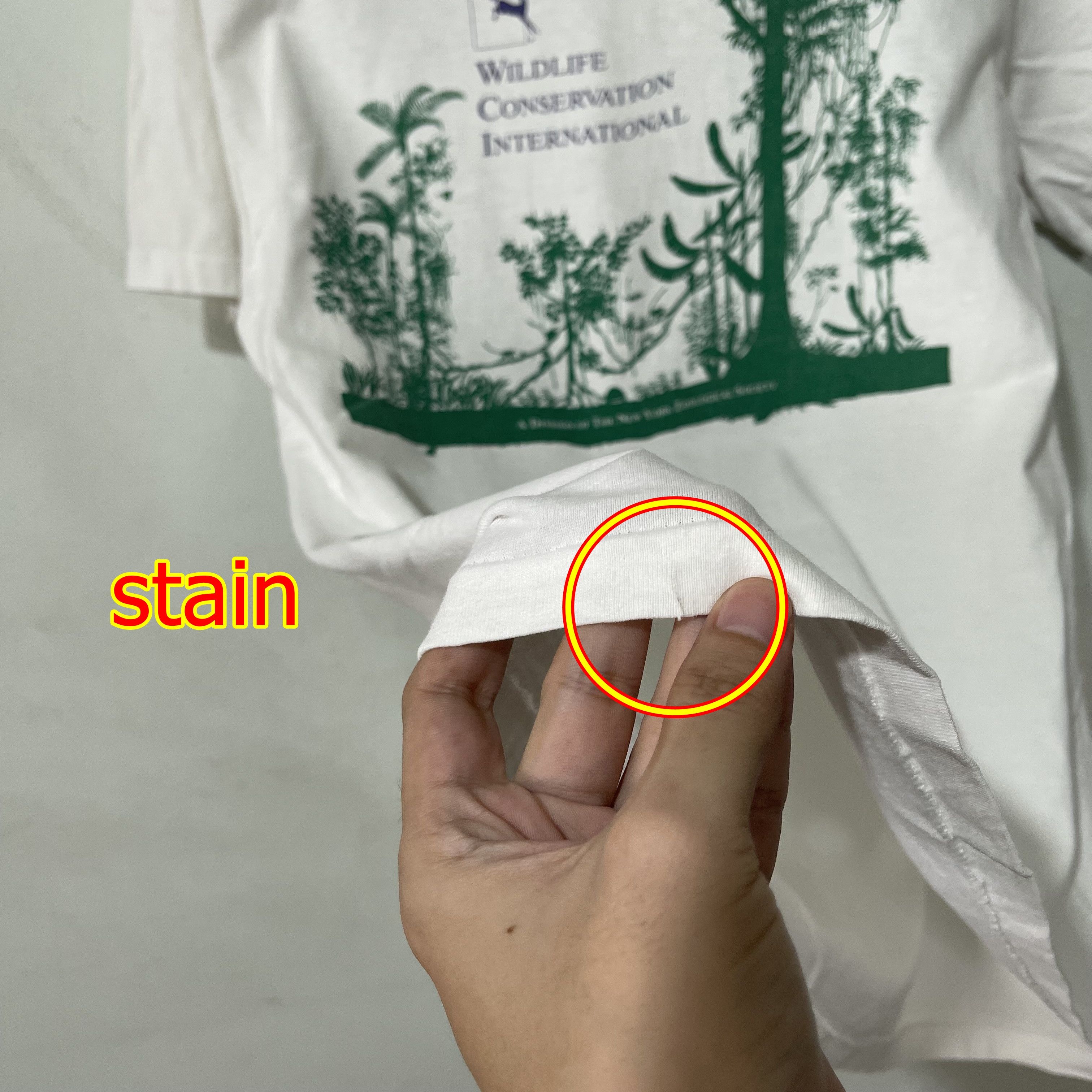 Vintage Vintage 90s Tropical Forest T-Shirt Size US M / EU 48-50 / 2 - 12 Thumbnail
