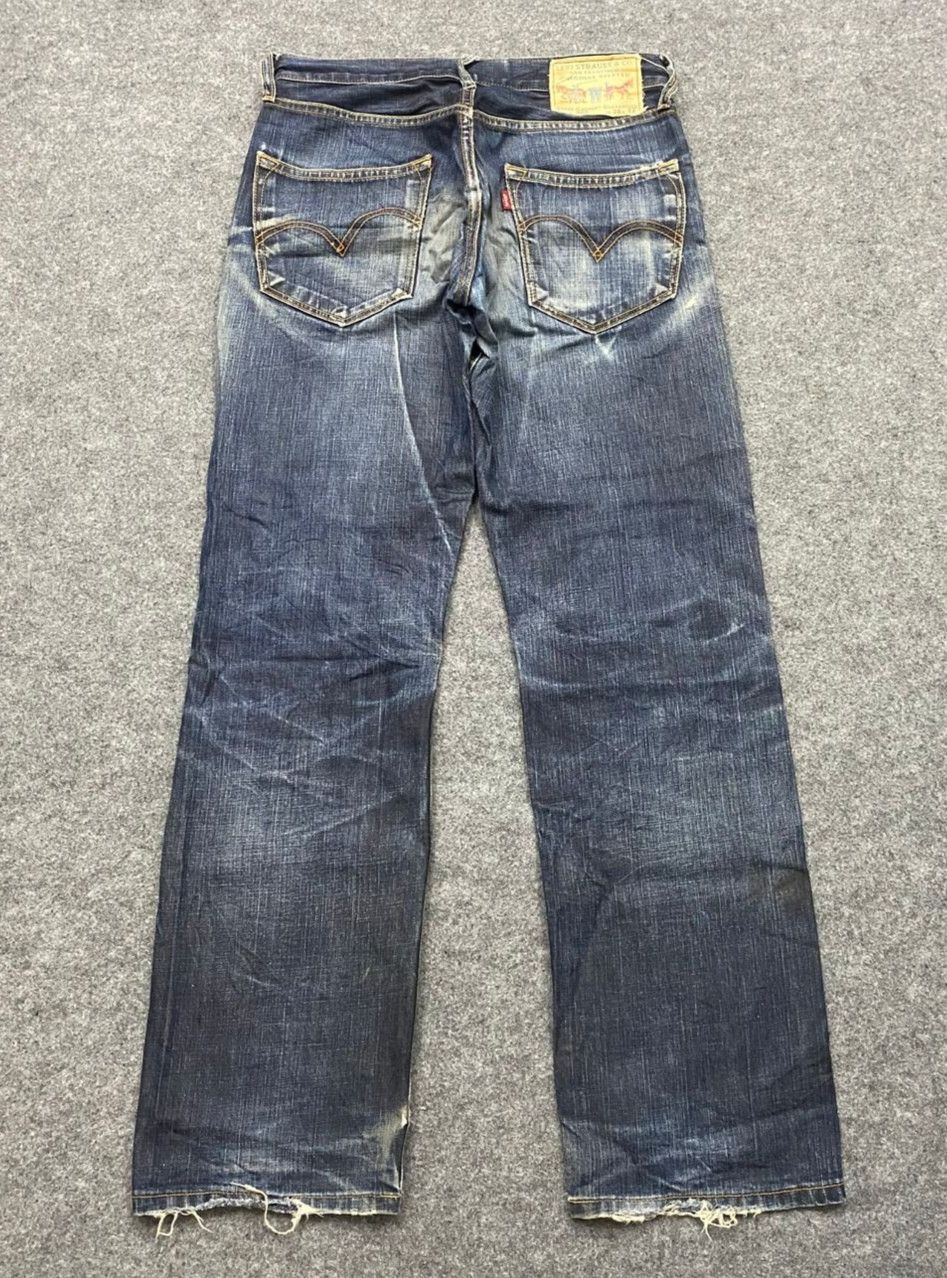 Levi's Vintage Levis 503 Distressed Denim Kurt Cobain Style Size US 32 / EU 48 - 2 Thumbnail