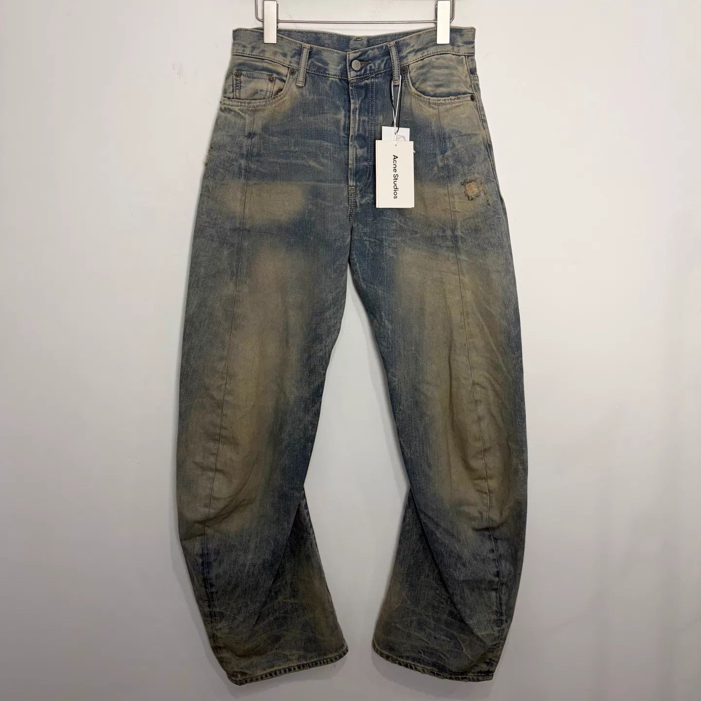 Acne Studios Acne Studios 2006F Relaxed Wide-Leg Jeans Size 28/32 - New Size 28" / US 6 / IT 42 - 1 Thumbnail