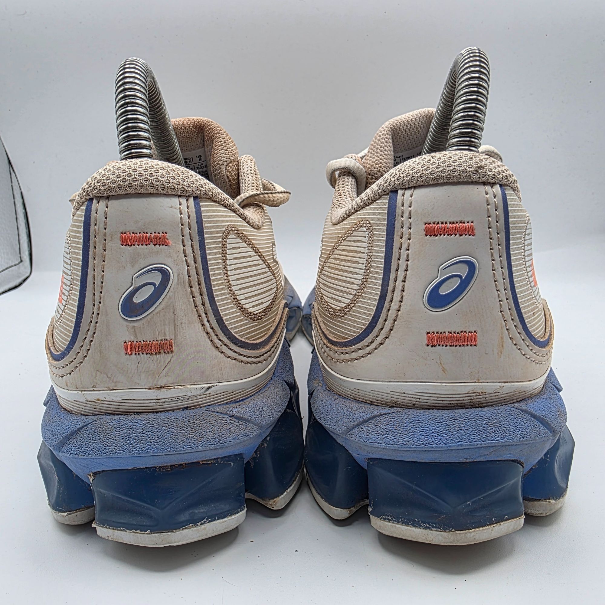 Asics Asics Gel Quantum 360 7 Womens Size 8 White Blue Athletic Sh Size US 8 / IT 38 - 5 Thumbnail