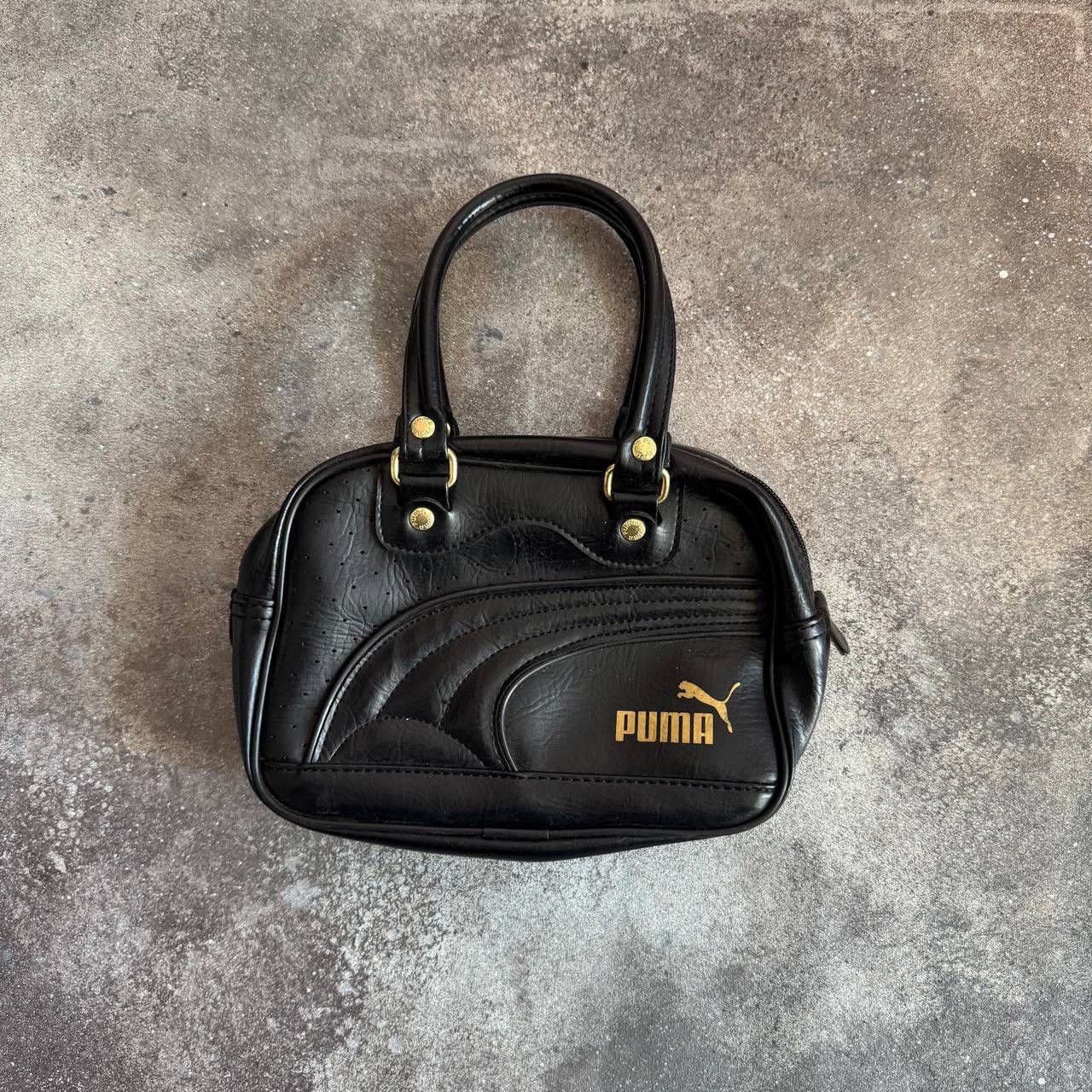 Puma Puma Vintage Y2K Total Black Handle Bag Size ONE SIZE - 3 Thumbnail