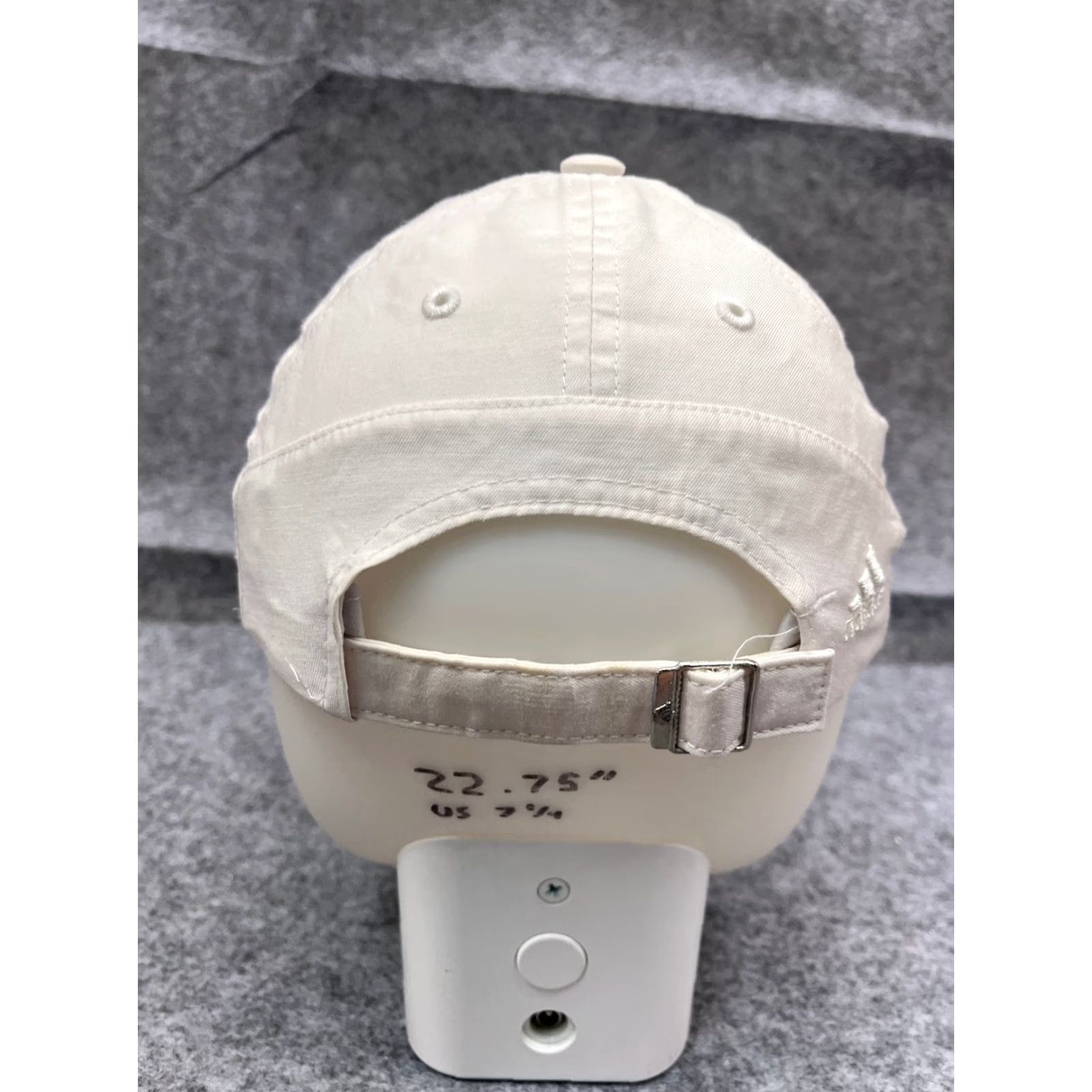 Adidas Adidas Hat Cap Strap Back Womens One Size White Cotton Twill Polyester Blend Logo Adjustable Lightweight Baseball Cap Womens Size ONE SIZE - 6 Thumbnail