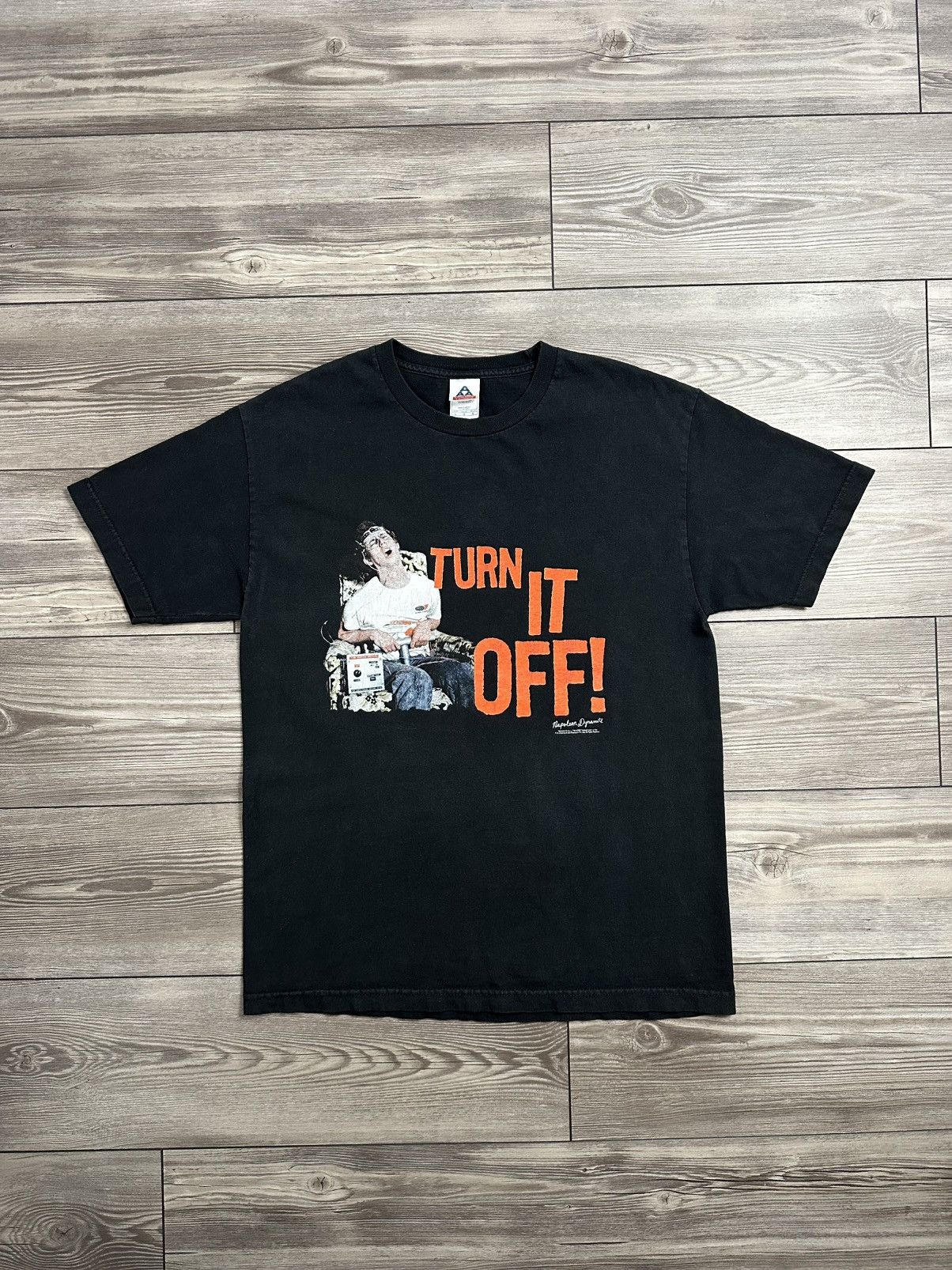 Vintage Y2K Napoleon Dynamite “Turn It Off” Funny T Shirt Size US L / EU 52-54 / 3 - 1 Thumbnail