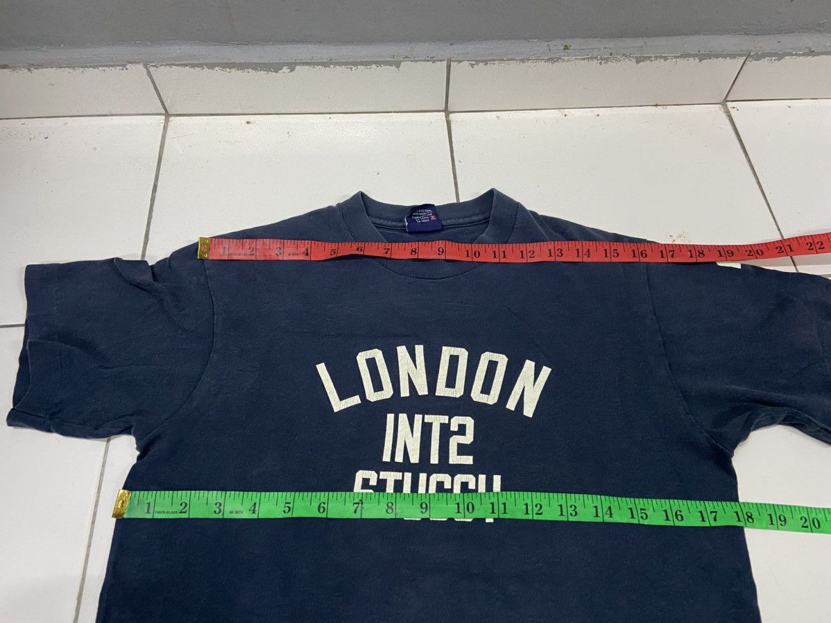Stussy VINTAGE 90’s STUSSY LONDON INT2 TEE SHIRT Size US S / EU 44-46 / 1 - 10 Thumbnail