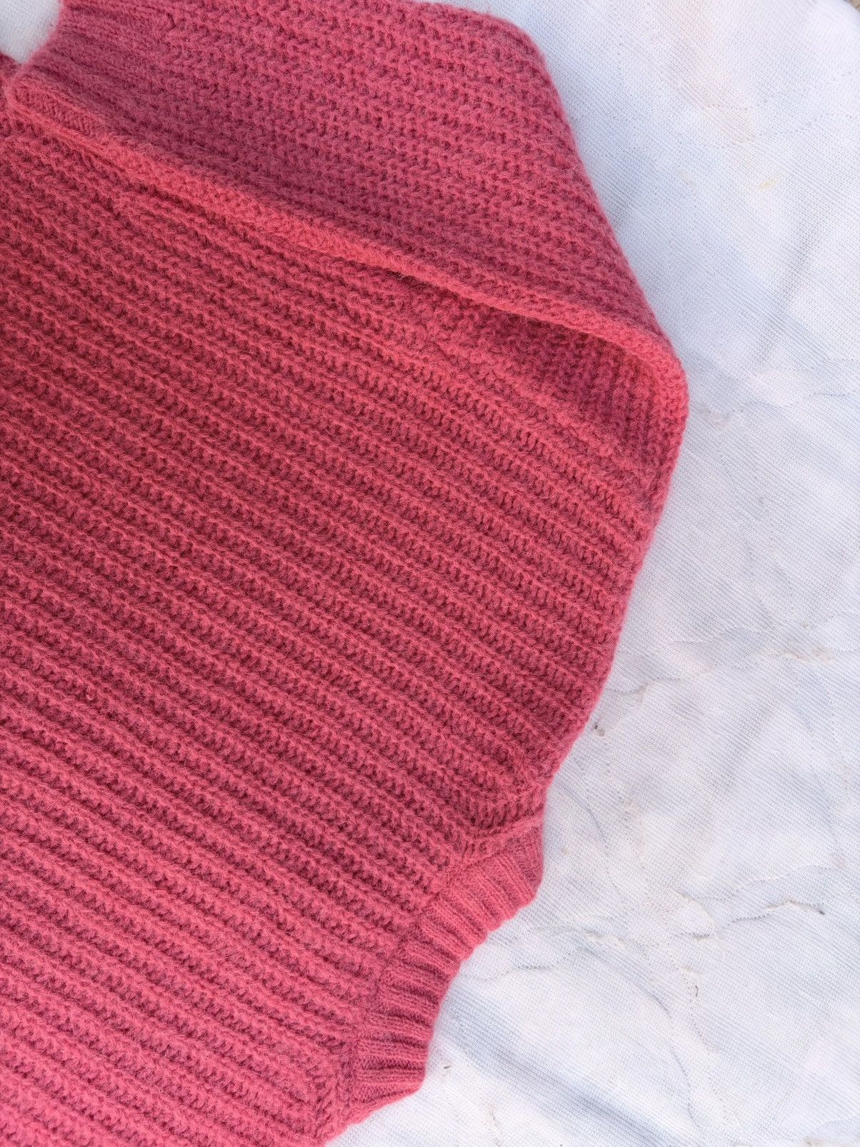 Sezane La Maille Sezane Wool Alpaca Knitted Sweater Oversized Pink Size M / US 6-8 / IT 42-44 - 6 Thumbnail