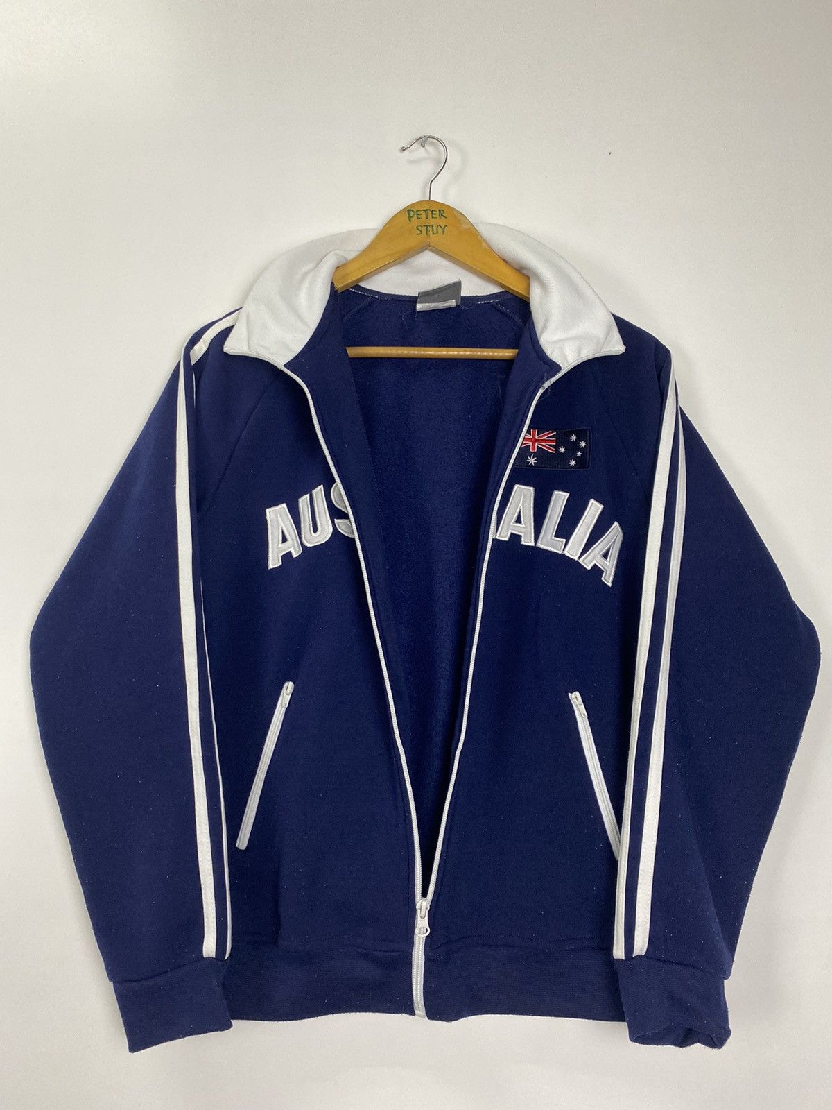 Man Made In Australia × Vintage Vintage 90s Australia Sweater Size US M / EU 48-50 / 2 - 11 Thumbnail