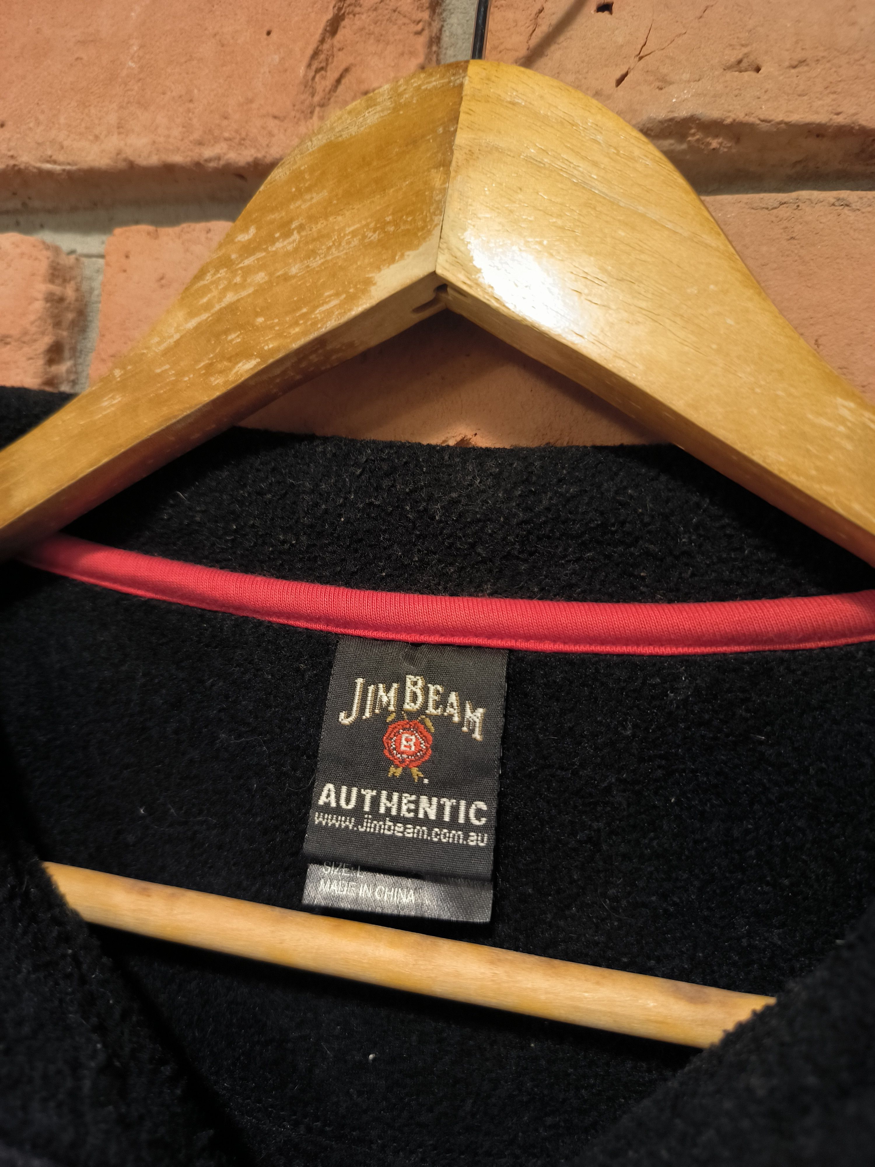 Vintage Vintage Jim Beam Fleece Sweatshirt Zip 2008 Size US XL / EU 56 / 4 - 6 Thumbnail