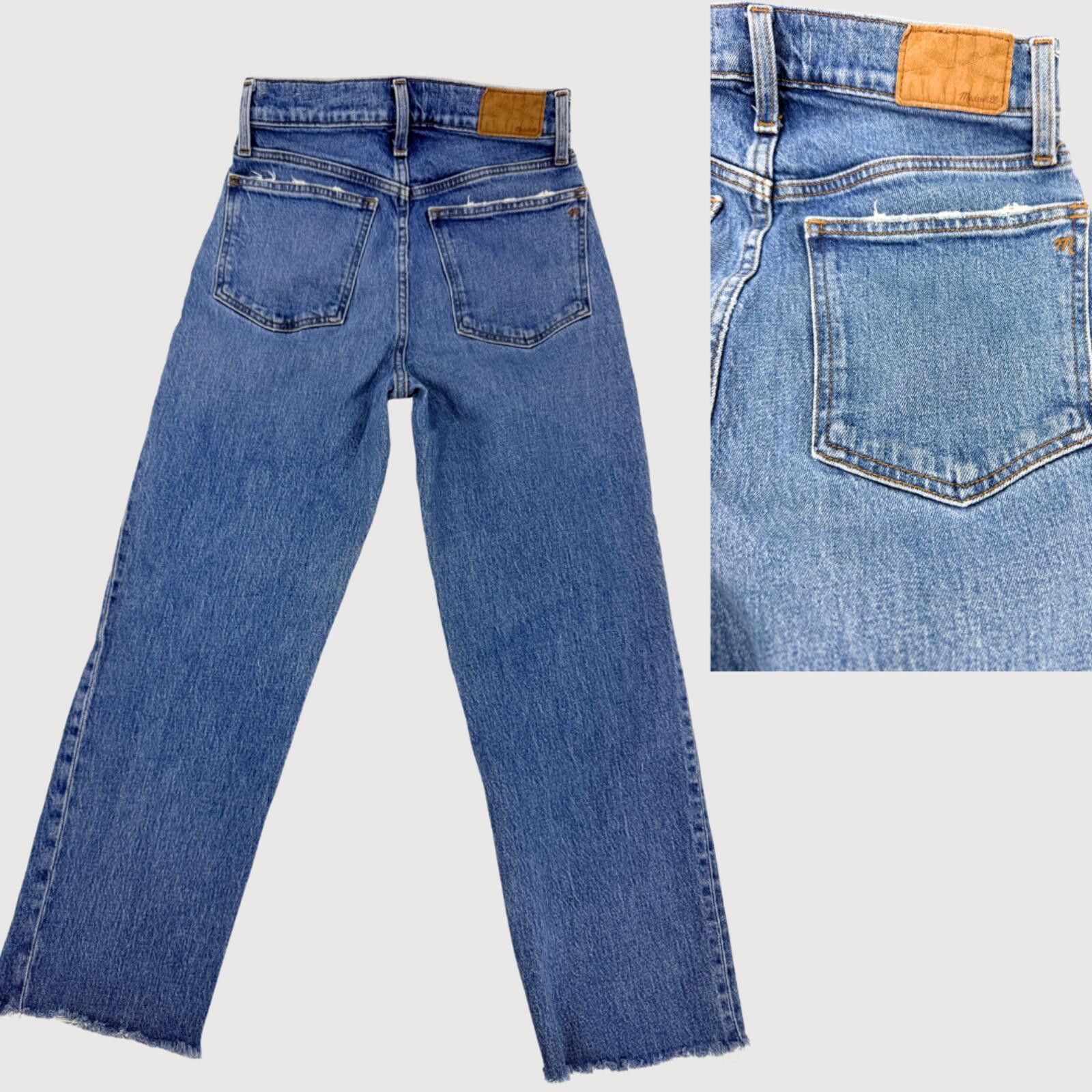 Madewell Madewell Vintage Straight Jeans High Rise Medium Wash 26 Size 26" / US 2 / IT 38 - 3 Thumbnail