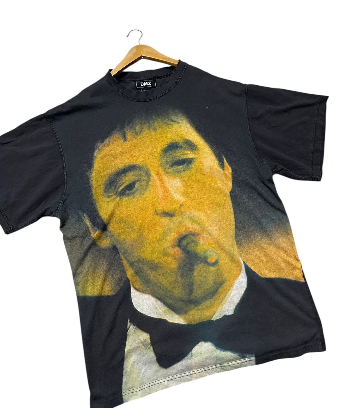 Vintage Vintage Al pacino Scarface overprinted tee Size US XXL / EU 58 / 5 - 2 Thumbnail