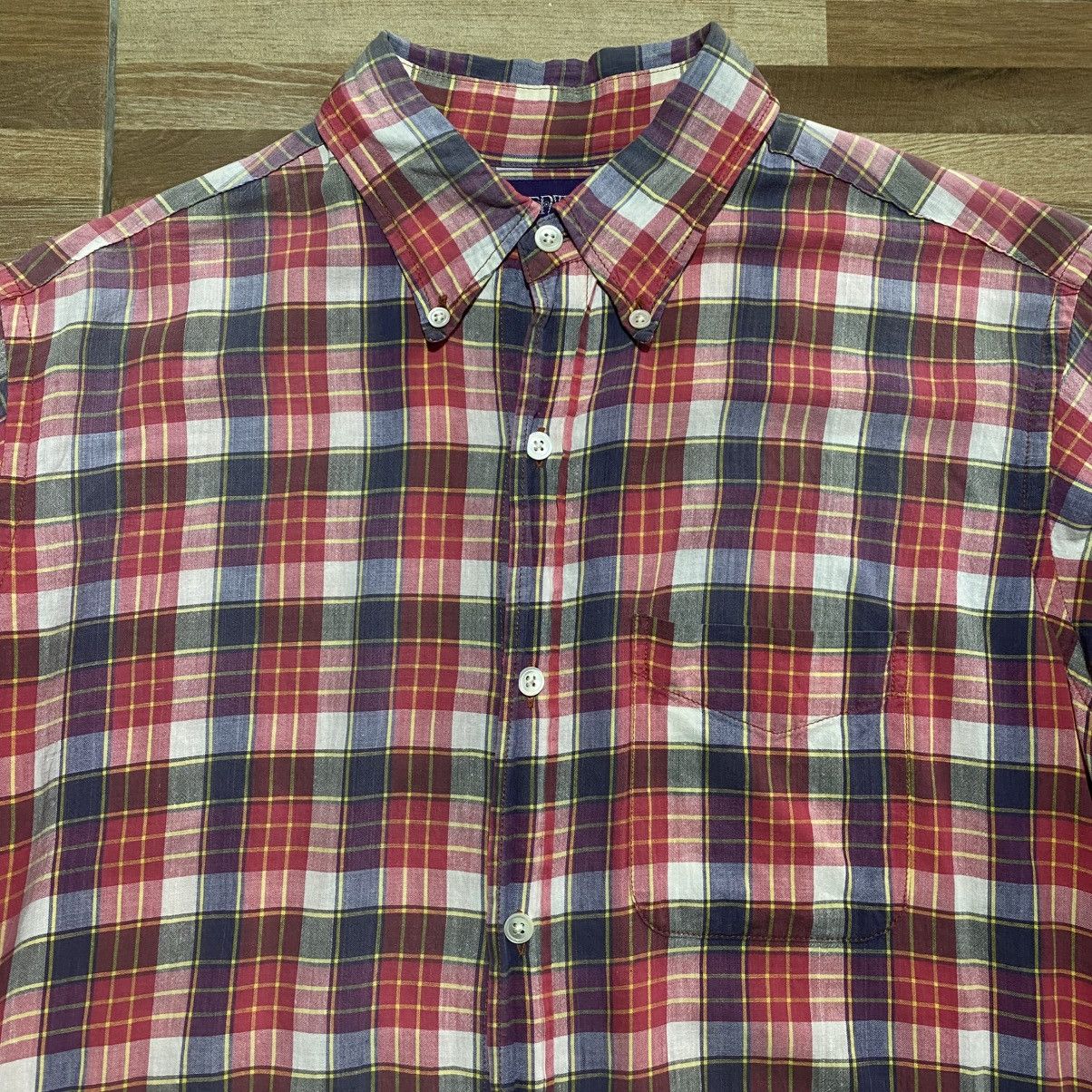Japanese Brand × Nepenthes Nepenthes Classci Plaid L/S Button Shirt Size US L / EU 52-54 / 3 - 2 Thumbnail