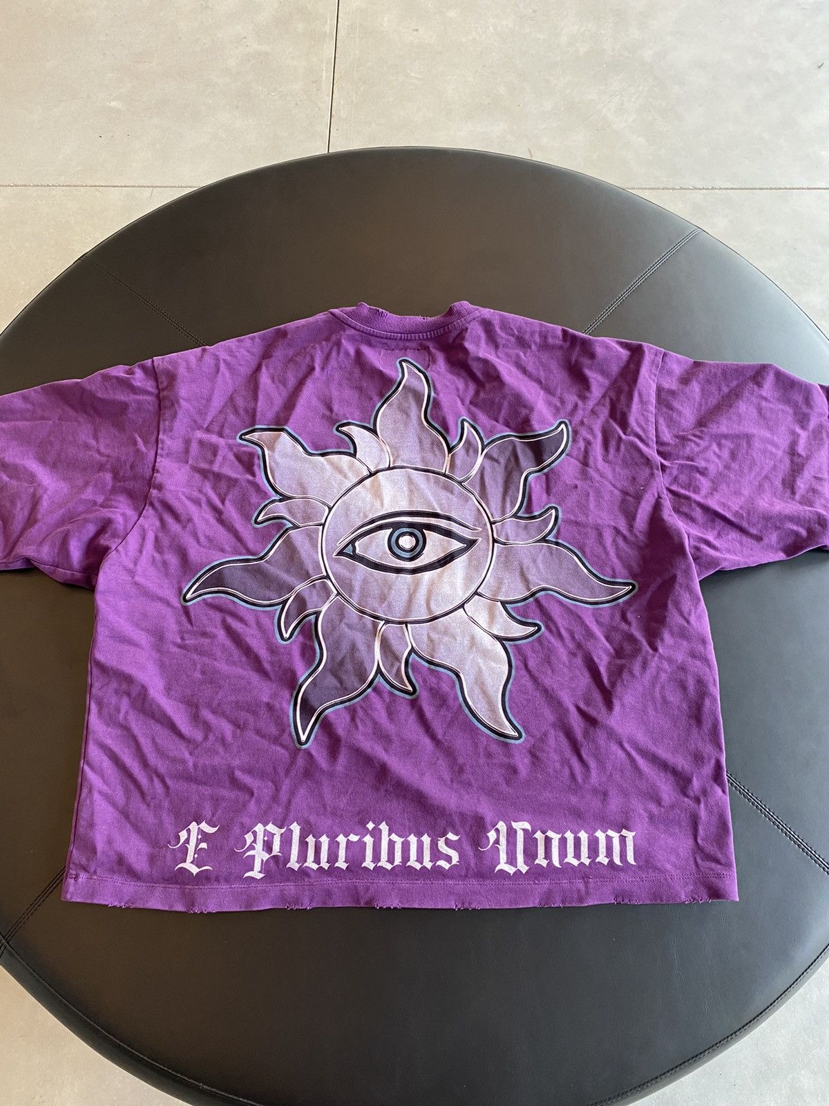 Godspeed Godspeed JFK to MIA Tee Purple Size US M / EU 48-50 / 2 - 2 Thumbnail