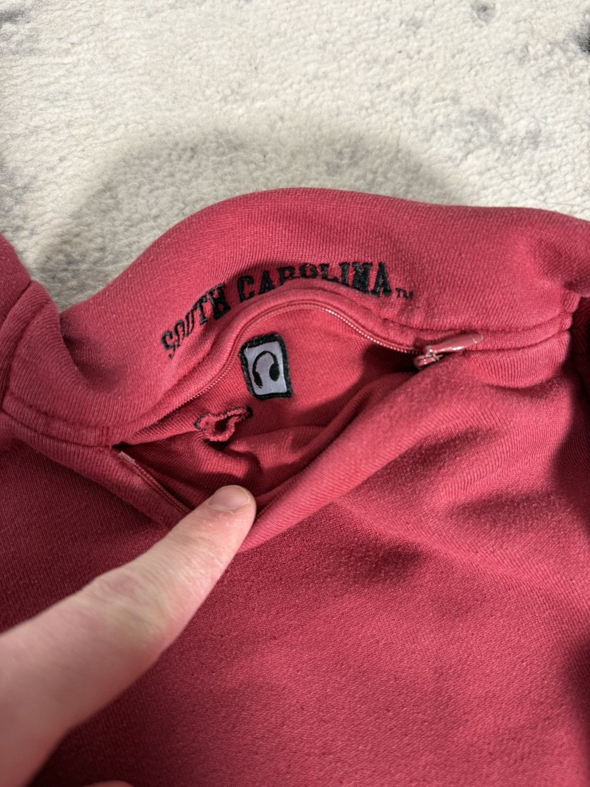 Nike Vintage 90s USC South Carolina Nike Central Swoosh Hoodie Size US XL / EU 56 / 4 - 5 Thumbnail