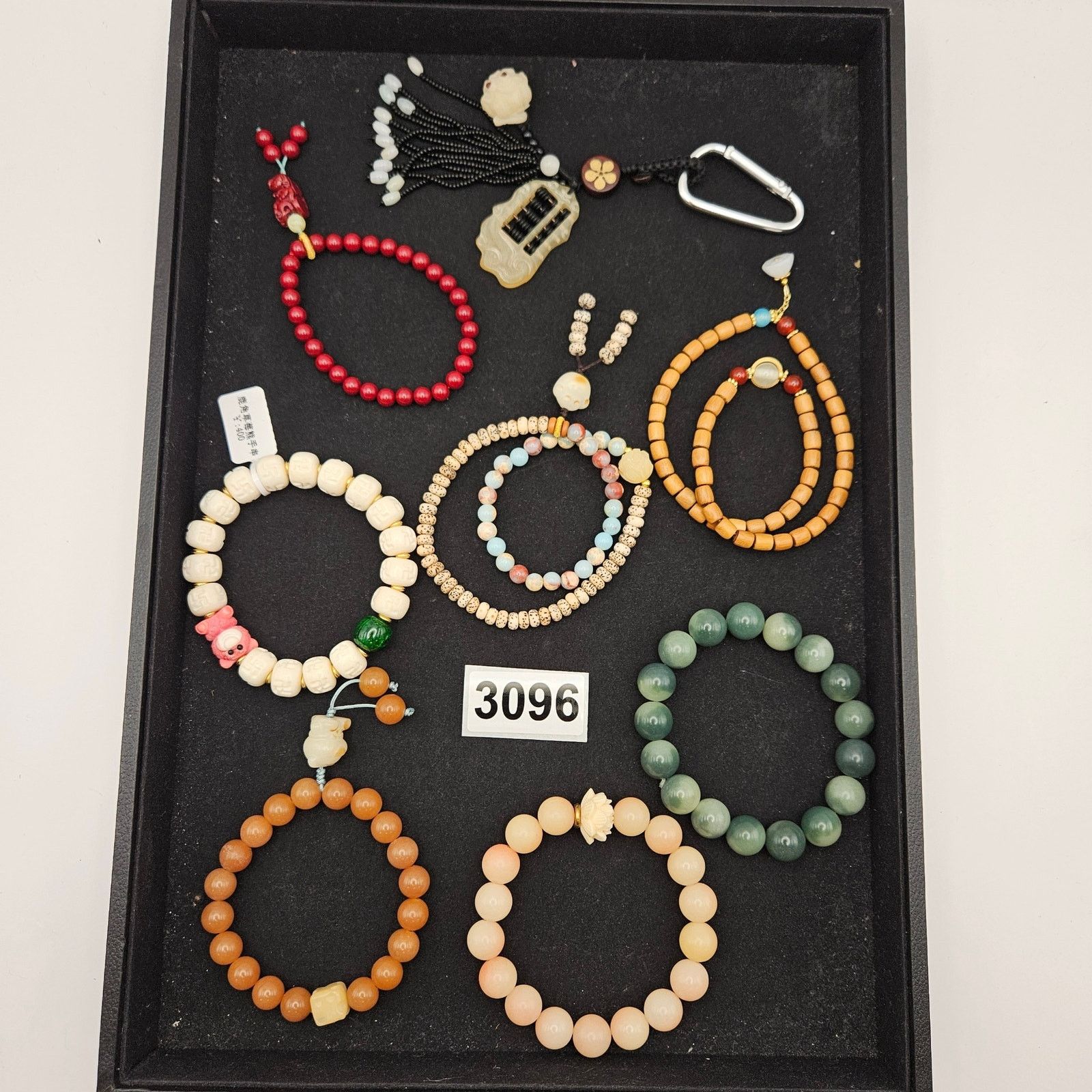 Other ASIAN PRAYER BEAD BRACELET LOT JADE STYLE MALA TIBETAN Size ONE SIZE - 1 Thumbnail