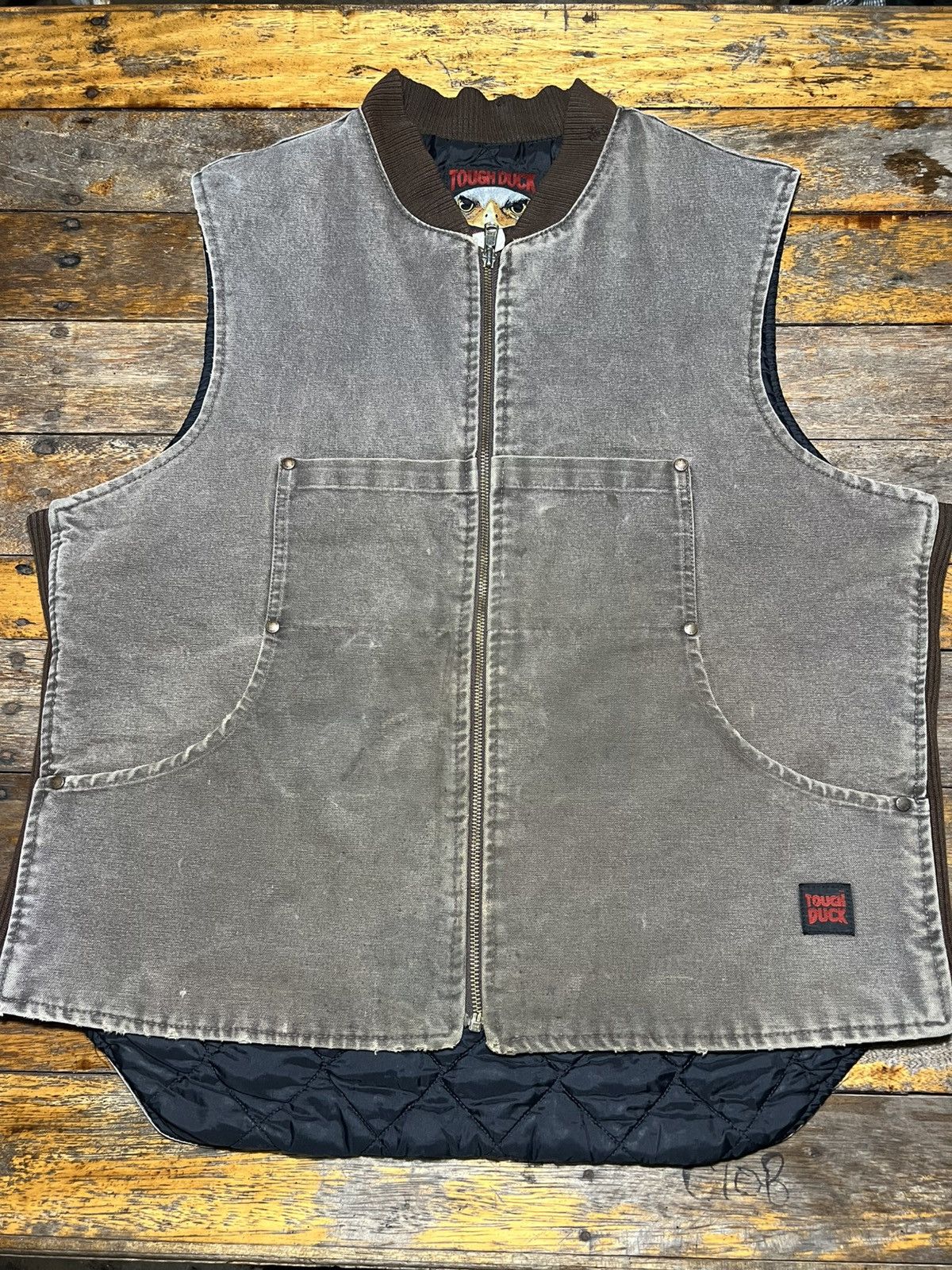 Vintage Vintage Tough Duck Vest Size US L / EU 52-54 / 3 - 1 Thumbnail