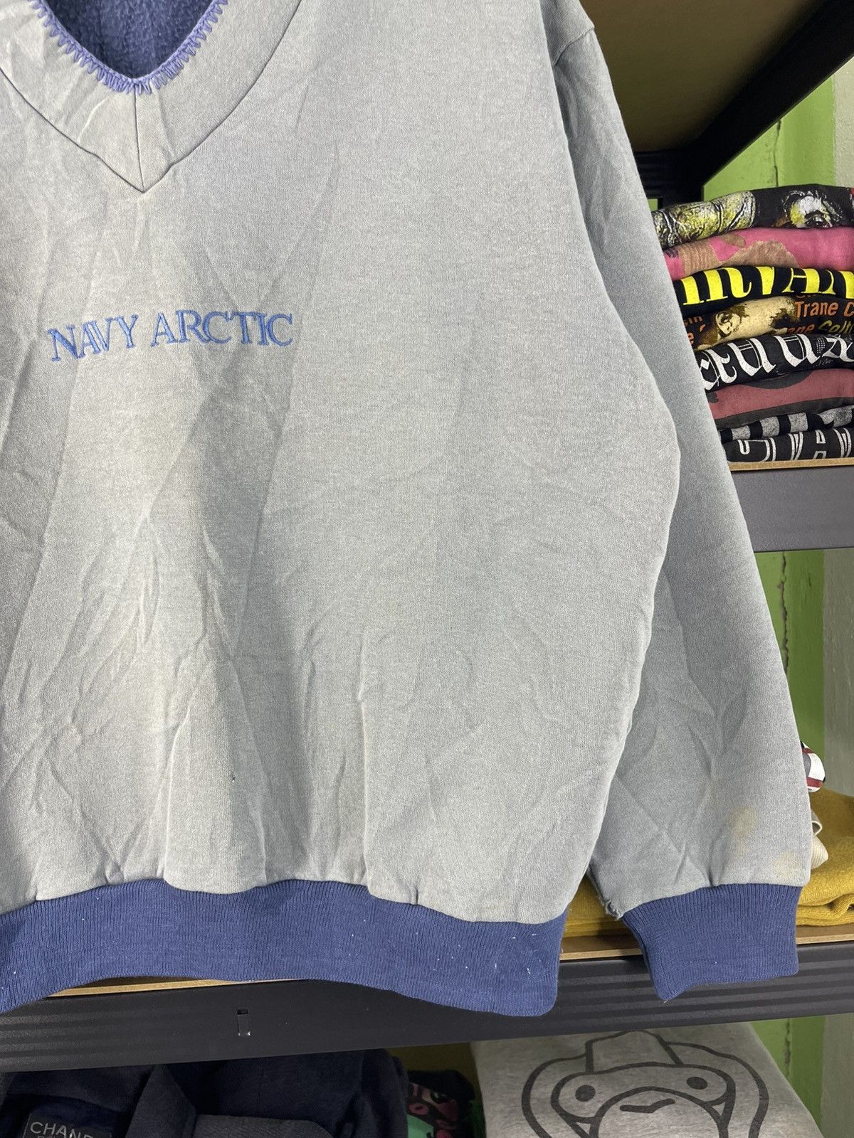 Boneville Vintage 90's Boneville Navy Arc'tic Sweatshirt CP Company Size US M / EU 48-50 / 2 - 4 Thumbnail