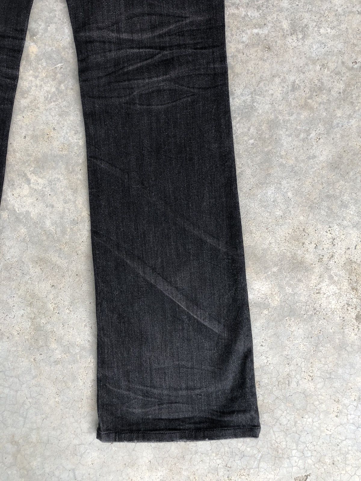 If Six Was Nine Japanese Zero Flared Jeans Distressed Jeans Size US 31 - 12 Thumbnail