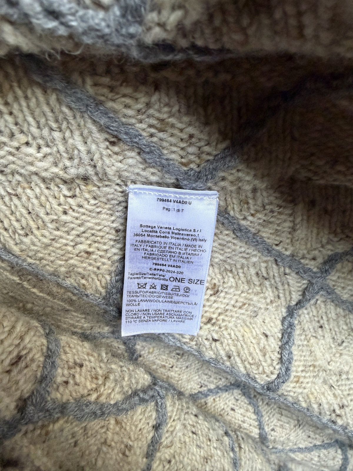 Bottega Veneta Bottega Veneta AW 24 poncho Size US L / EU 52-54 / 3 - 6 Thumbnail