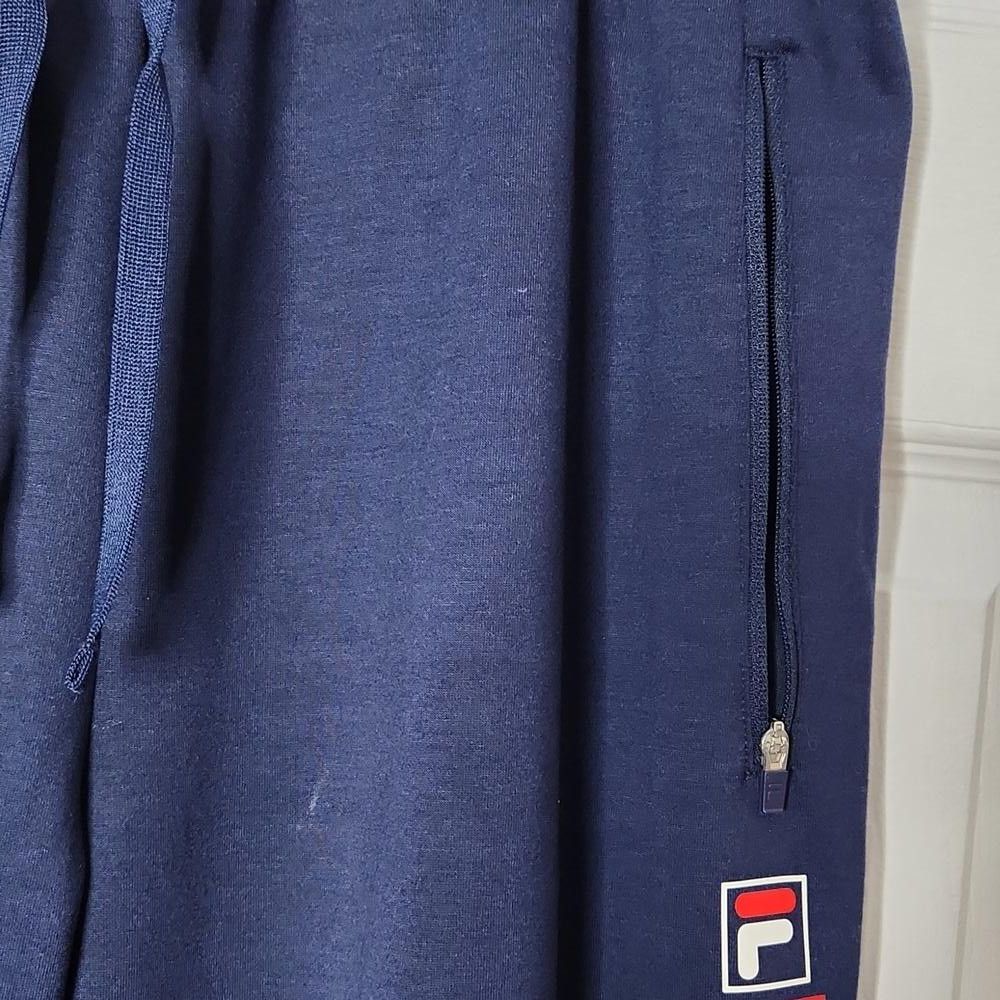 Fila Fila Athletic Jogging Pants Men’s Medium – Navy Blue Gym Size US 32 / EU 48 - 4 Thumbnail