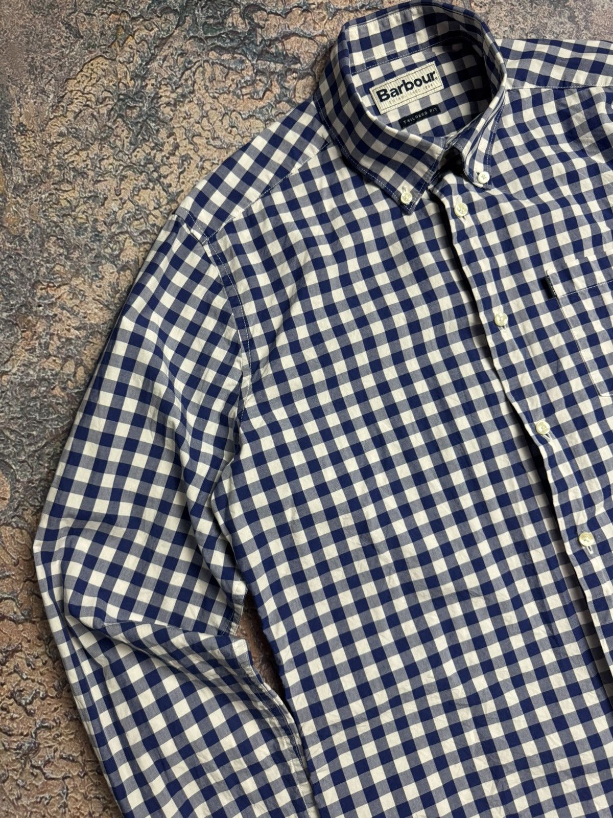 Barbour Men's Barbour shirt button up small tad logo size M Size US M / EU 48-50 / 2 - 6 Thumbnail