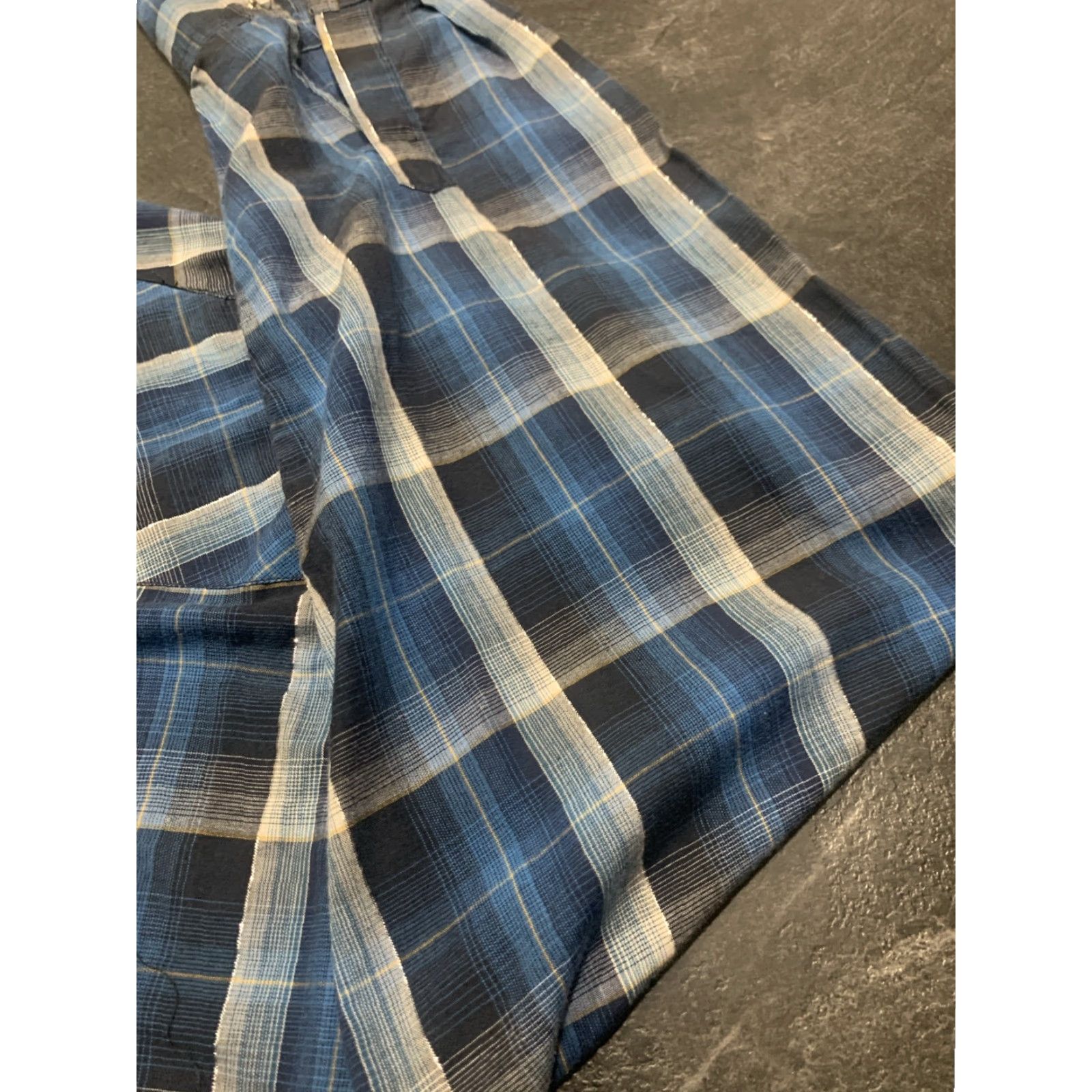 Wrangler Wrangler Western Shirt Pearl Snap Button-up Mens XL Blue Plaid Long Sleeve Casual Cowboy Rockabilly Size US XL / EU 56 / 4 - 2 Thumbnail