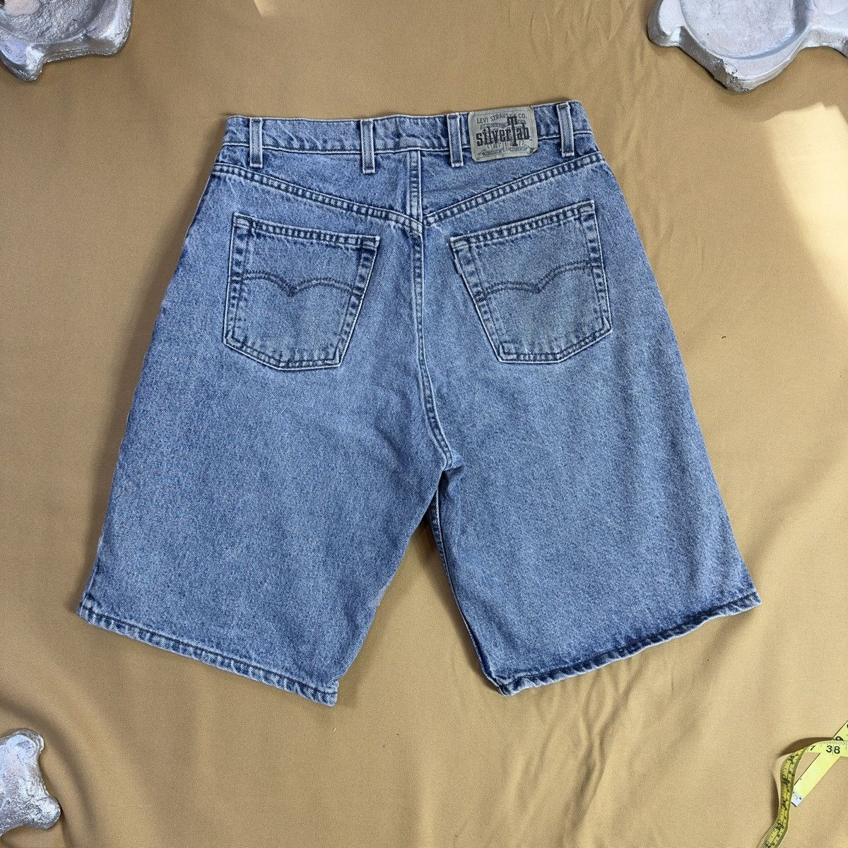 Levi's 90s made in USA Silver tab shorts Size US 33 - 1 Thumbnail