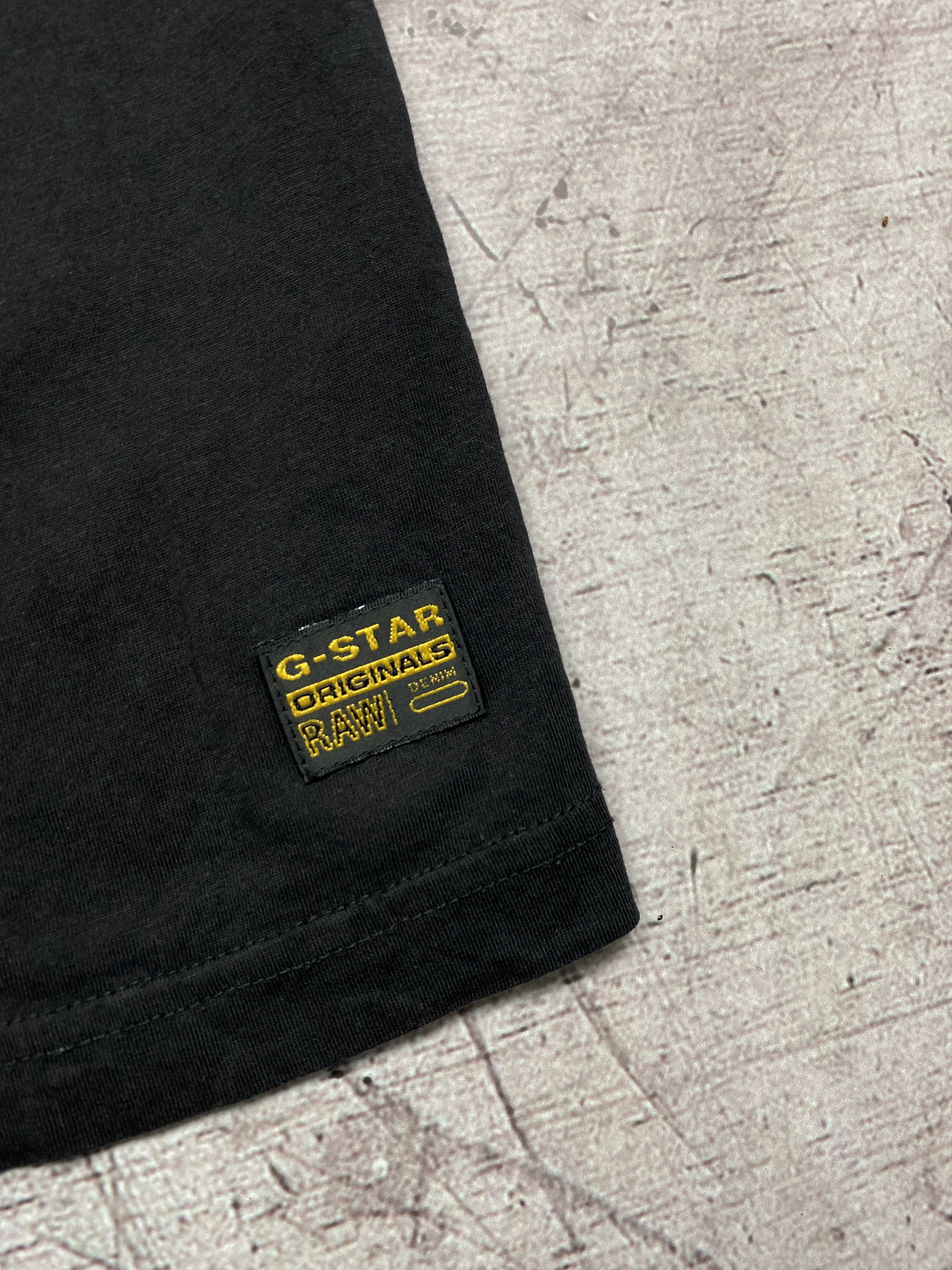 G-Star G Star Raw Vintage Mens Big logo Crew Neck T-Shirt Tee Size US M / EU 48-50 / 2 - 4 Thumbnail