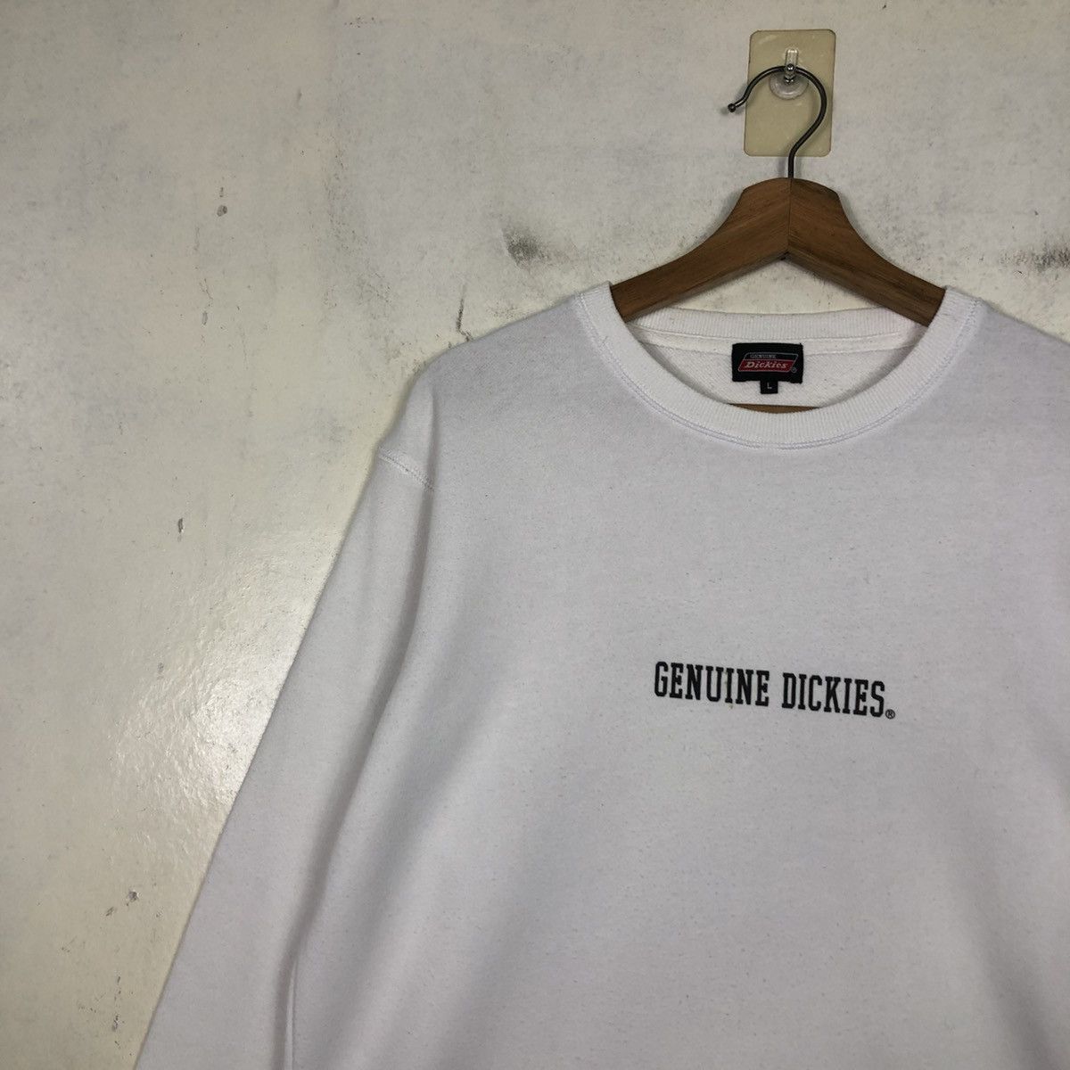 Japanese Brand 📌Vintage Sweatshirt Crewneck Worker Dickies Single Pocket Size US L / EU 52-54 / 3 - 9 Thumbnail