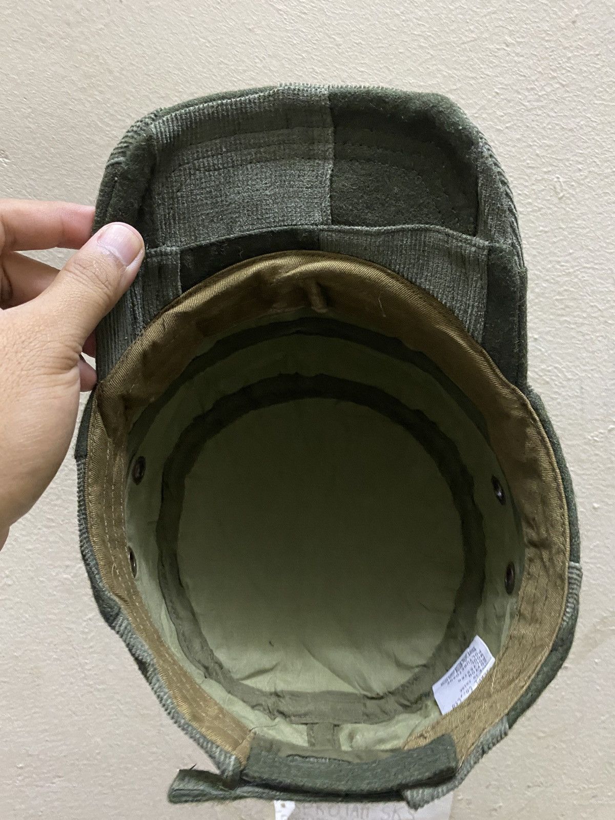 If Six Was Nine Vintage Patchwork Coduroy Kapital Style Cap Hat Size ONE SIZE - 7 Thumbnail