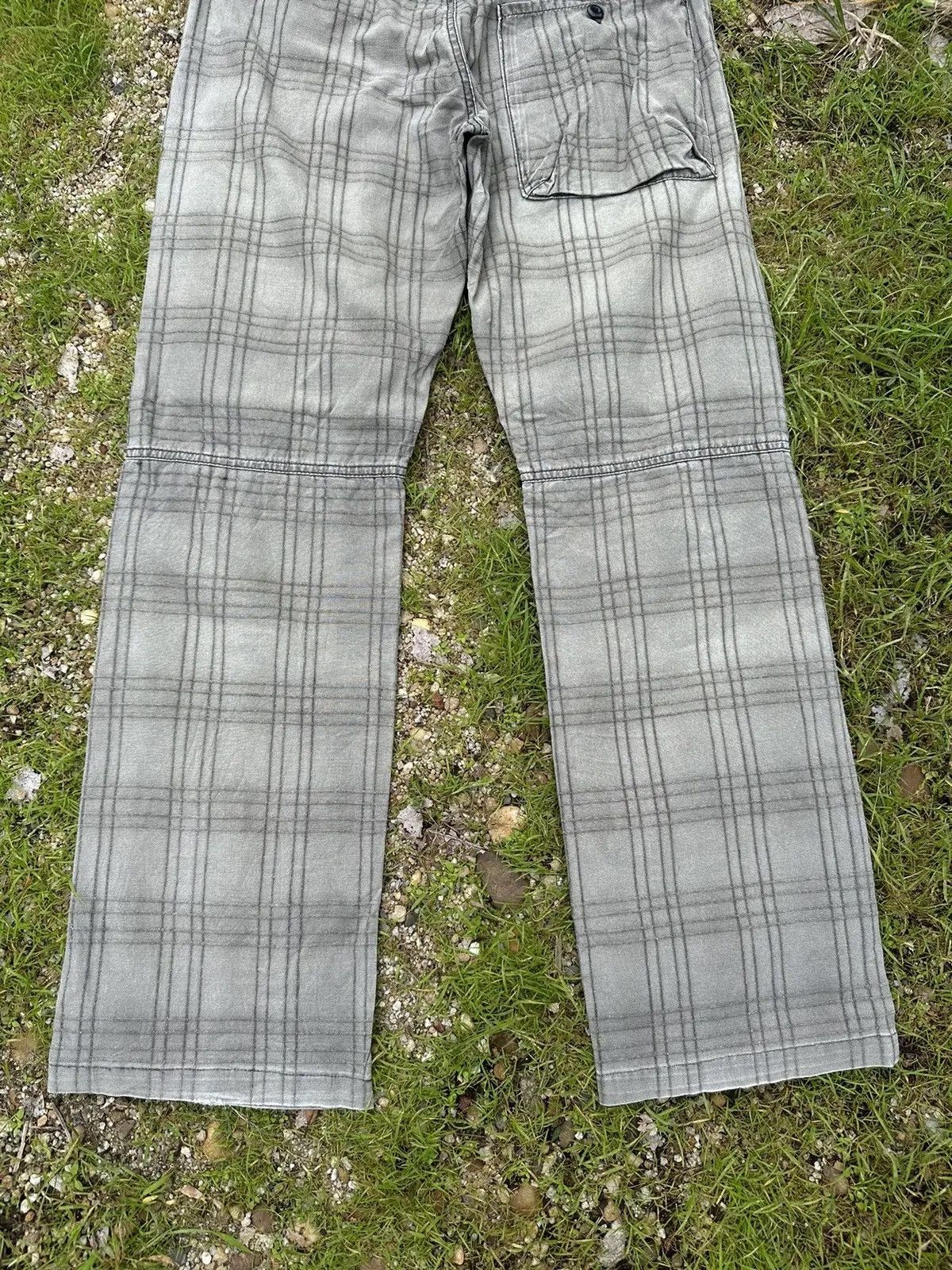 PPFM GRAILS!! VINTAGE PPFM JAPAN SASHIKO STITCHING TROUSERS PANTS Size US 29 - 11 Thumbnail