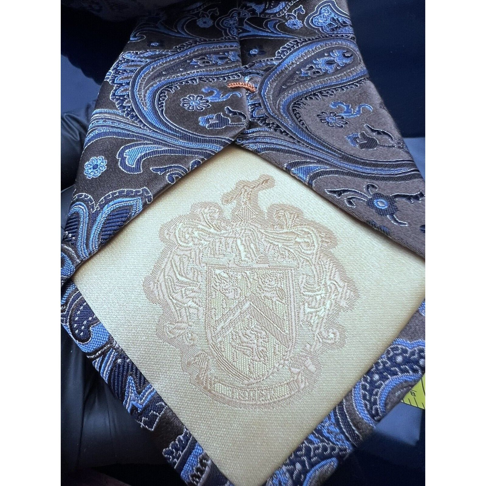 Donald Trump Donald J Trump Signature Collection Gold Bar Men's Necktie B Size ONE SIZE - 5 Thumbnail