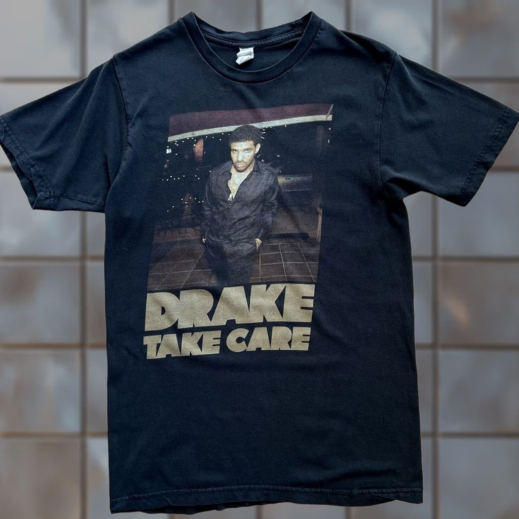Vintage VINTAGE Drake Take Care Tour Shirt Mens Medium Black Hip Hop Music Toronto Streetwear Size US M / EU 48-50 / 2 - 1 Thumbnail