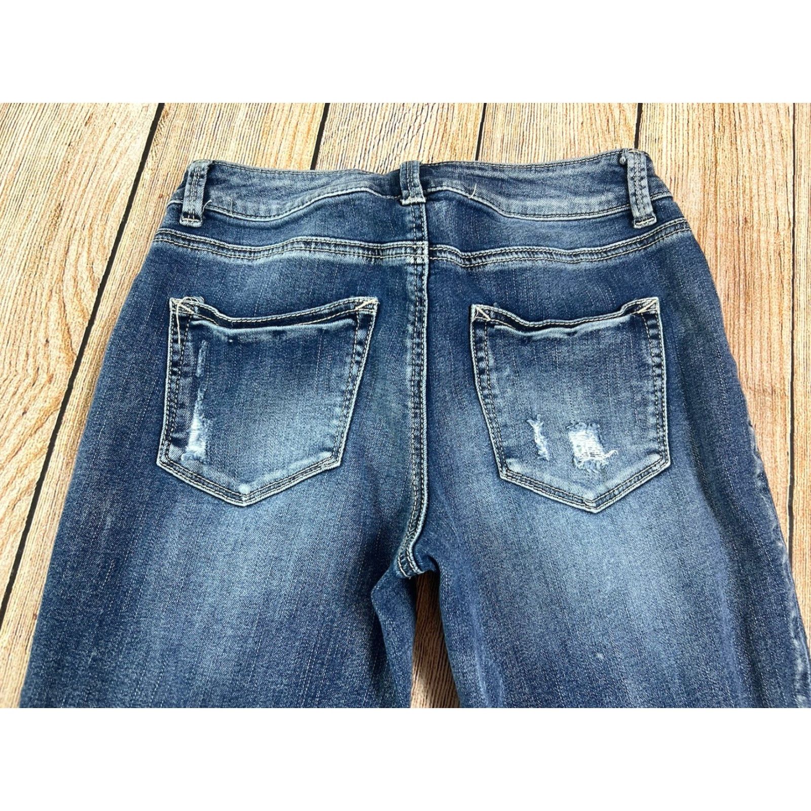 Vintage Maurices Jeans Skinny Denim Size S Regular 28x31 Blue Women Womens Size 28" / US 6 / IT 42 - 8 Thumbnail