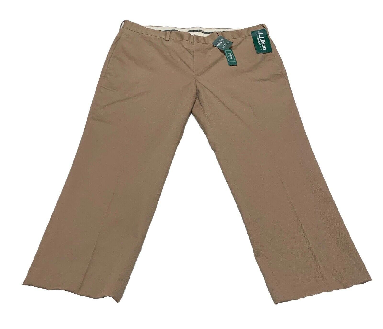 L.L. Bean L.L. Bean Dress Slacks Chino Men's Sz 42 Wide Dark Khaki Size US 42 / EU 58 - 1 Thumbnail