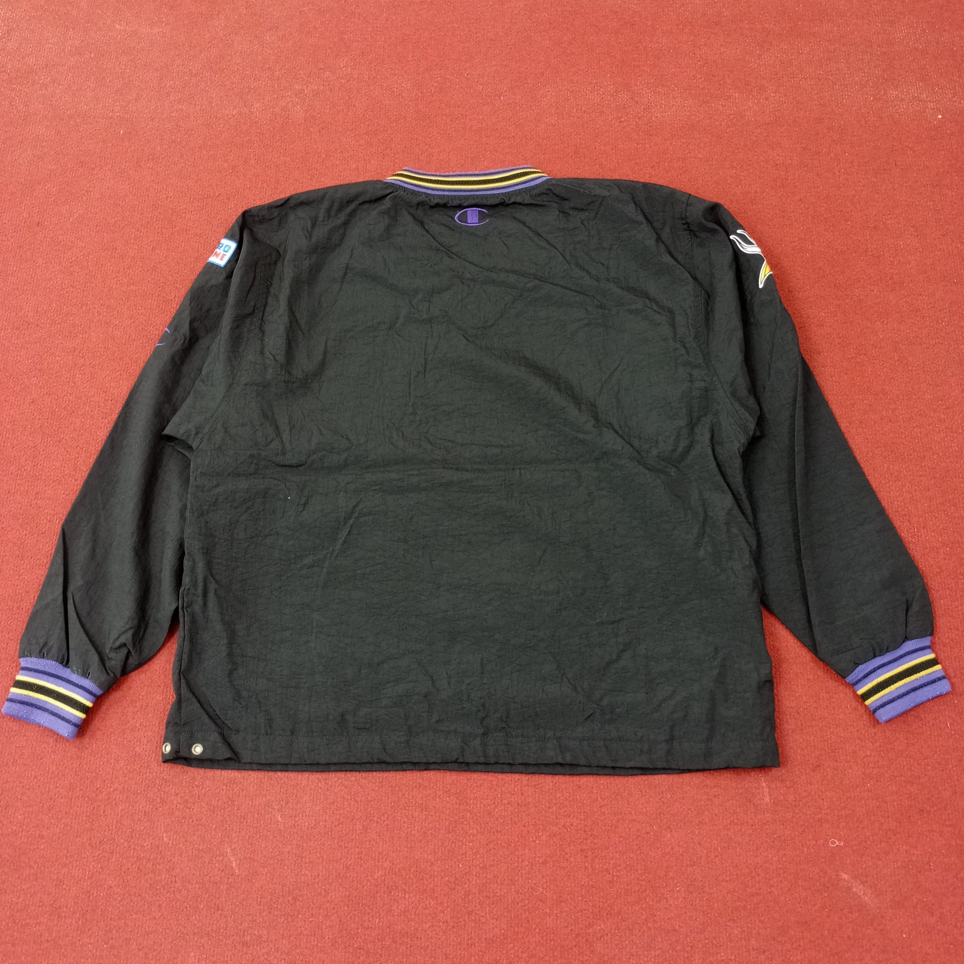 Champion Minnesota Vikings NFL Football Sports Sweatshirt c254n14 Size US XL / EU 56 / 4 - 4 Thumbnail