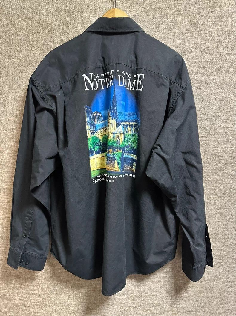 Balenciaga Balenciaga size 39 Double-Sided Print Long-Sleeve T-Shirt Size US XS / EU 42 / 0 - 3 Thumbnail