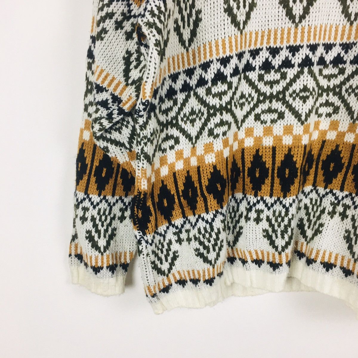 Homespun Knitwear × Vintage Vintage Croquet Club Jumper Knit Size S / US 4 / IT 40 - 2 Thumbnail