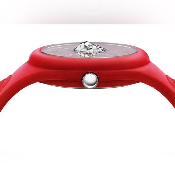 Versus Versace VERSUS Versace Fire Island Lion Silicone Strap Watch 39mm Size ONE SIZE - 6 Thumbnail
