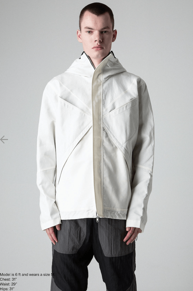 Arnar Mar Jonsson ARNAR MÁR JÓNSSON Grey & Beige Patch Tracktop Jacket |  Grailed