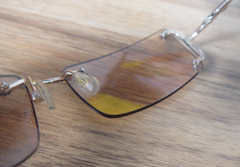 Vintage Vintage Cartelo Crocodile International SW5084 Sunglasses Size ONE SIZE - 7 Thumbnail