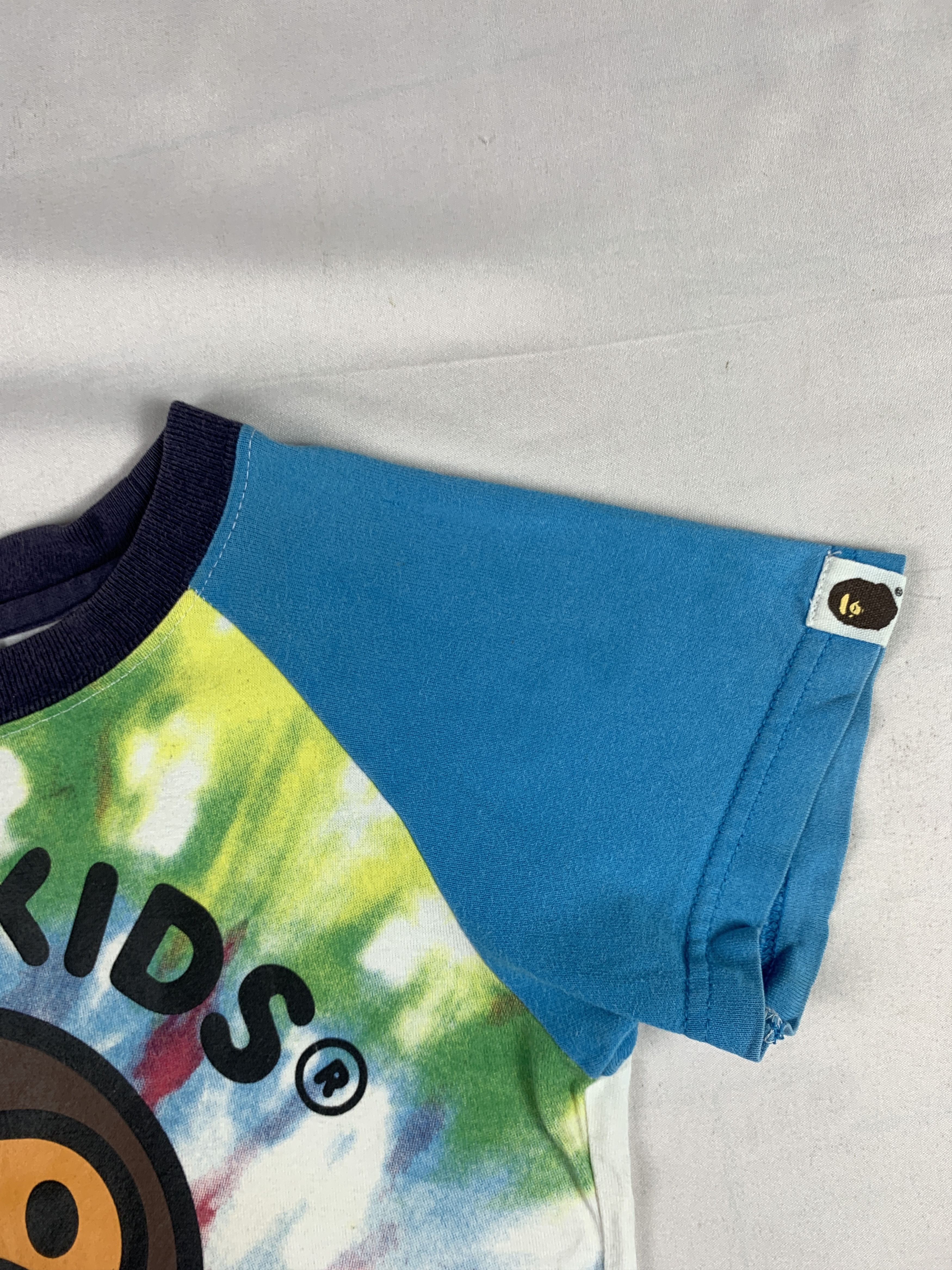 Bape A Bathing Ape Tie-Dye Baby Tee (XS) Size XS / US 0-2 / IT 36-38 - 5 Thumbnail