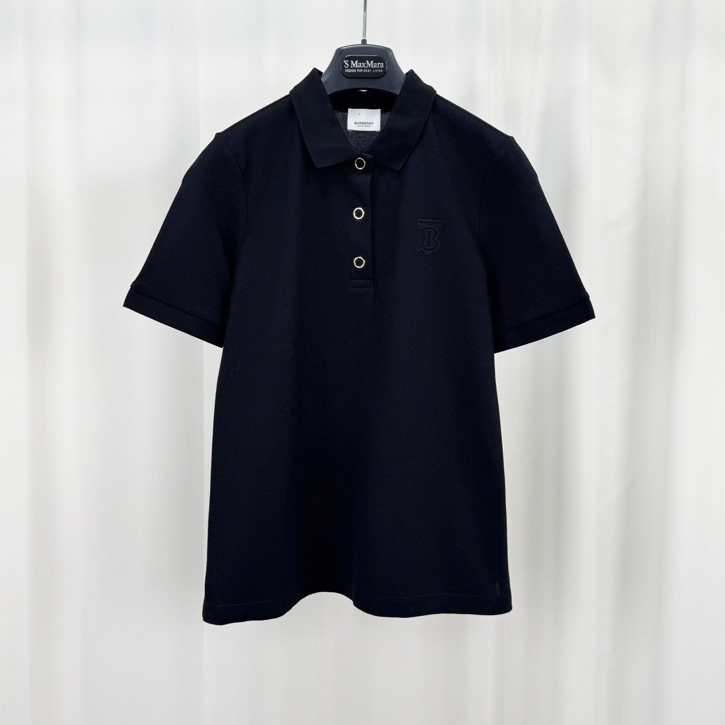 Burberry Burberry Embroidered Logo Polo Short Sleeve Size US XS / EU 42 / 0 - 1 Thumbnail